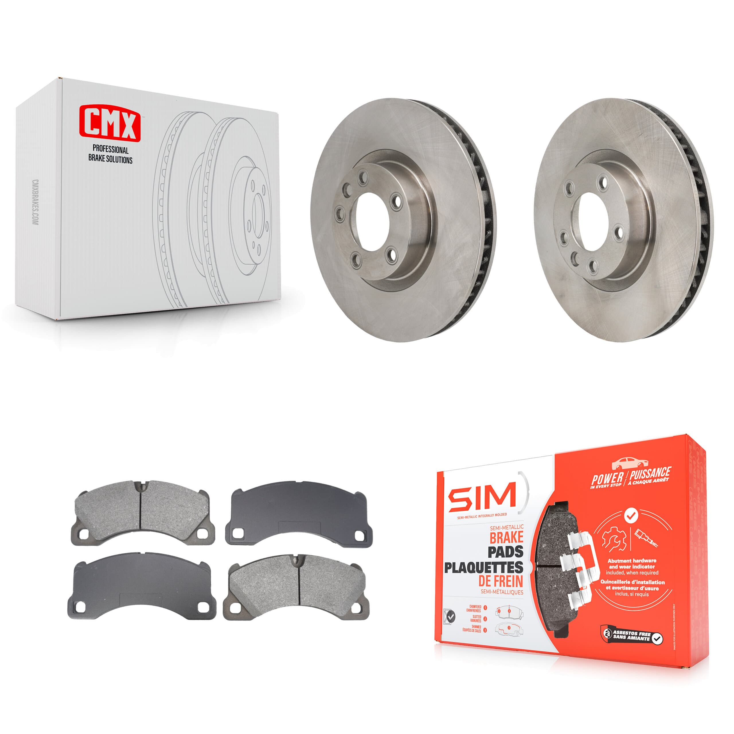 Transit Auto - K8S-104240 - Front Disc Brake Kits image 1