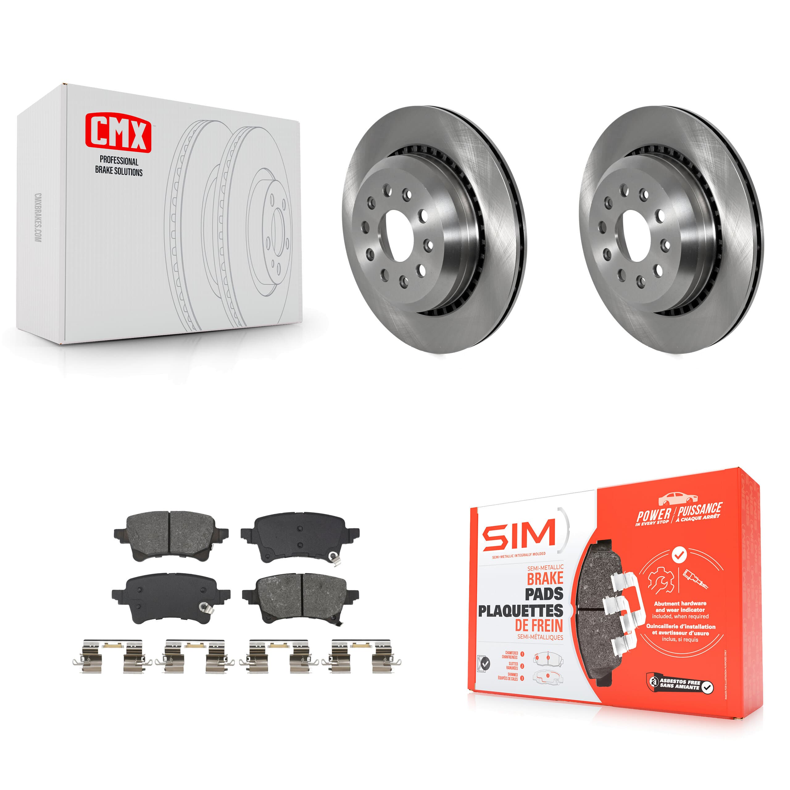 Transit Auto - K8S-104265 - Rear Disc Brake Kits image 1