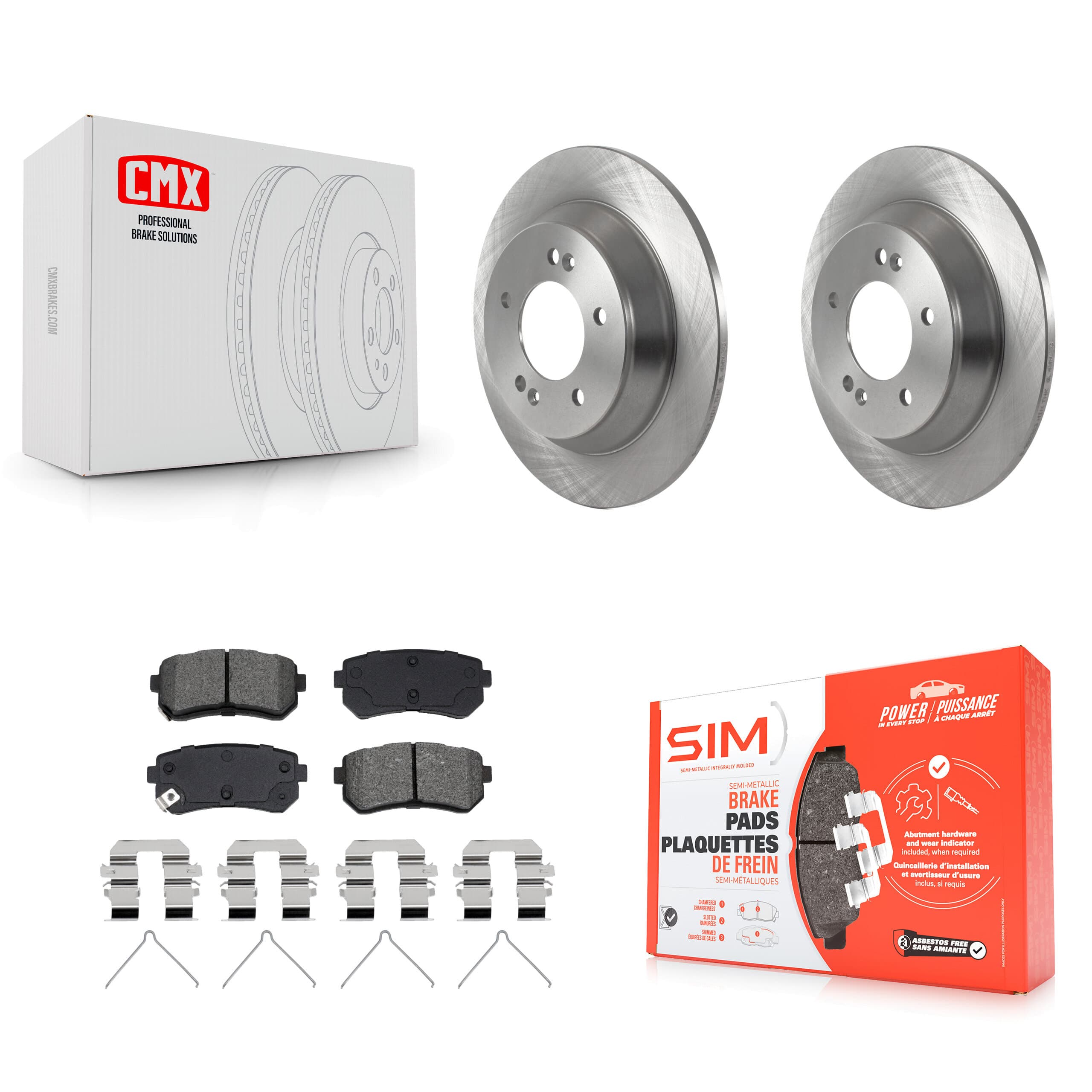 Transit Auto - K8S-104268 - Rear Disc Brake Kits image 1