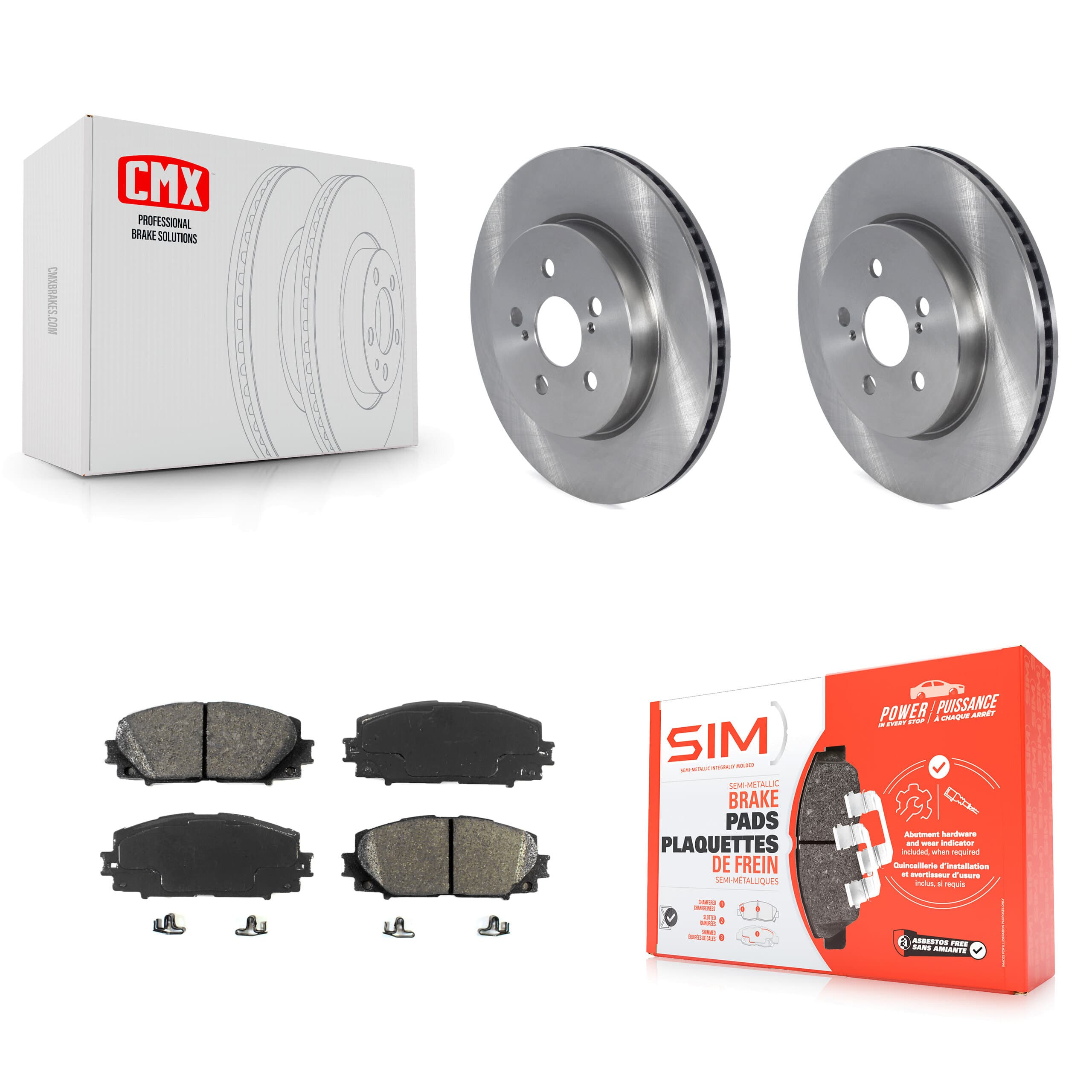 Transit Auto - K8S-104990 - Front Disc Brake Kits image 1