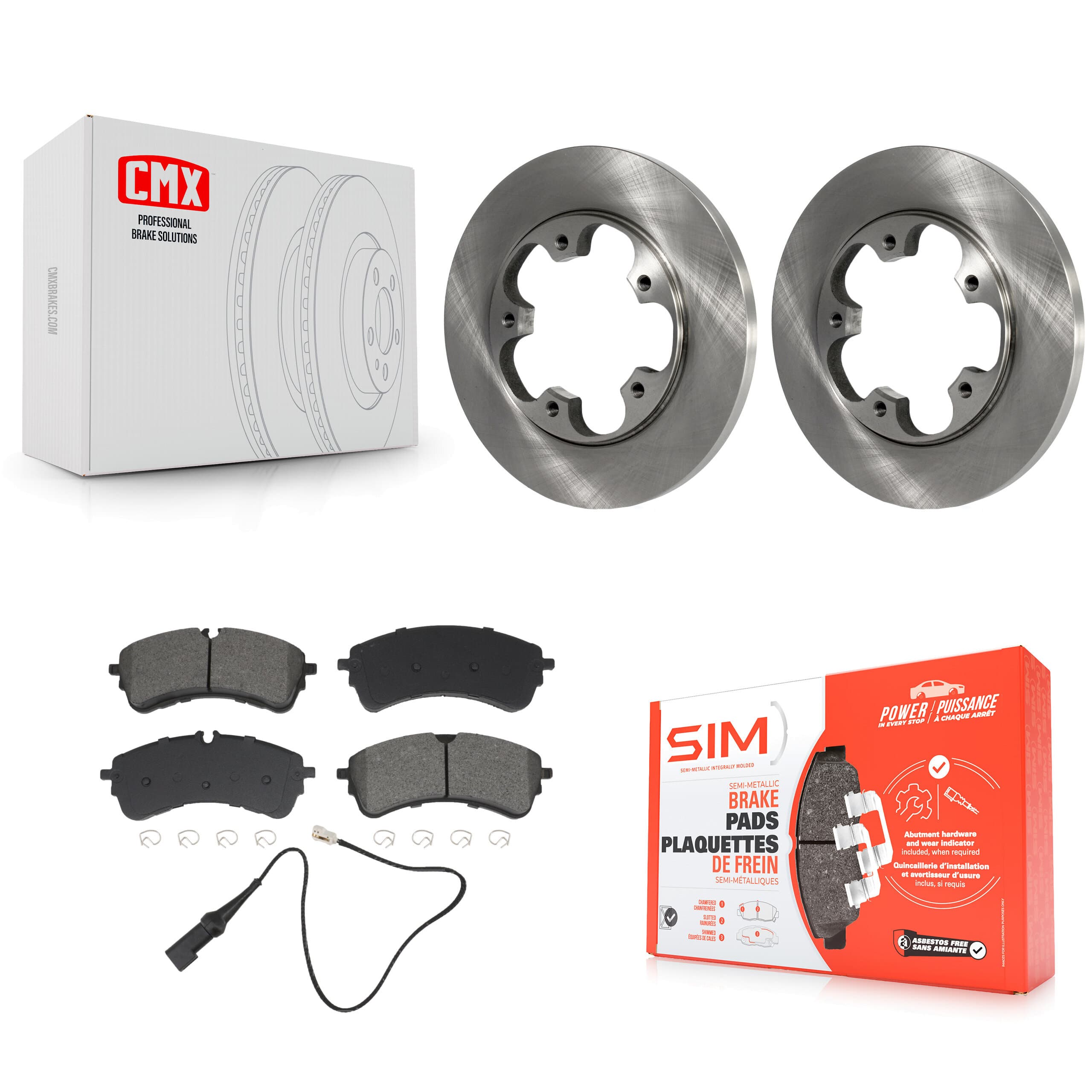 Transit Auto - K8S-105052 - Rear Disc Brake Kits image 1