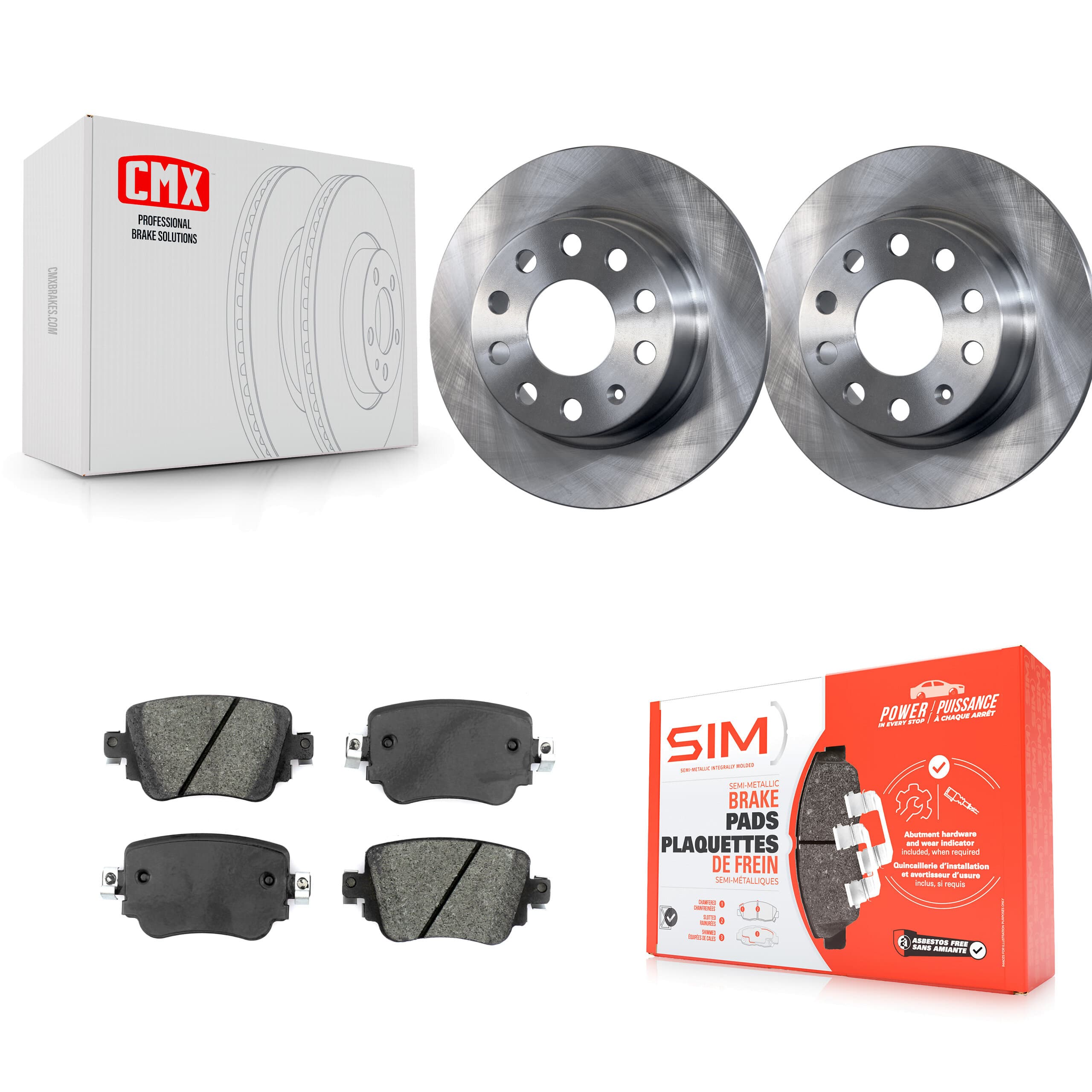 Transit Auto - K8S-105056 - Rear Disc Brake Kits image 1