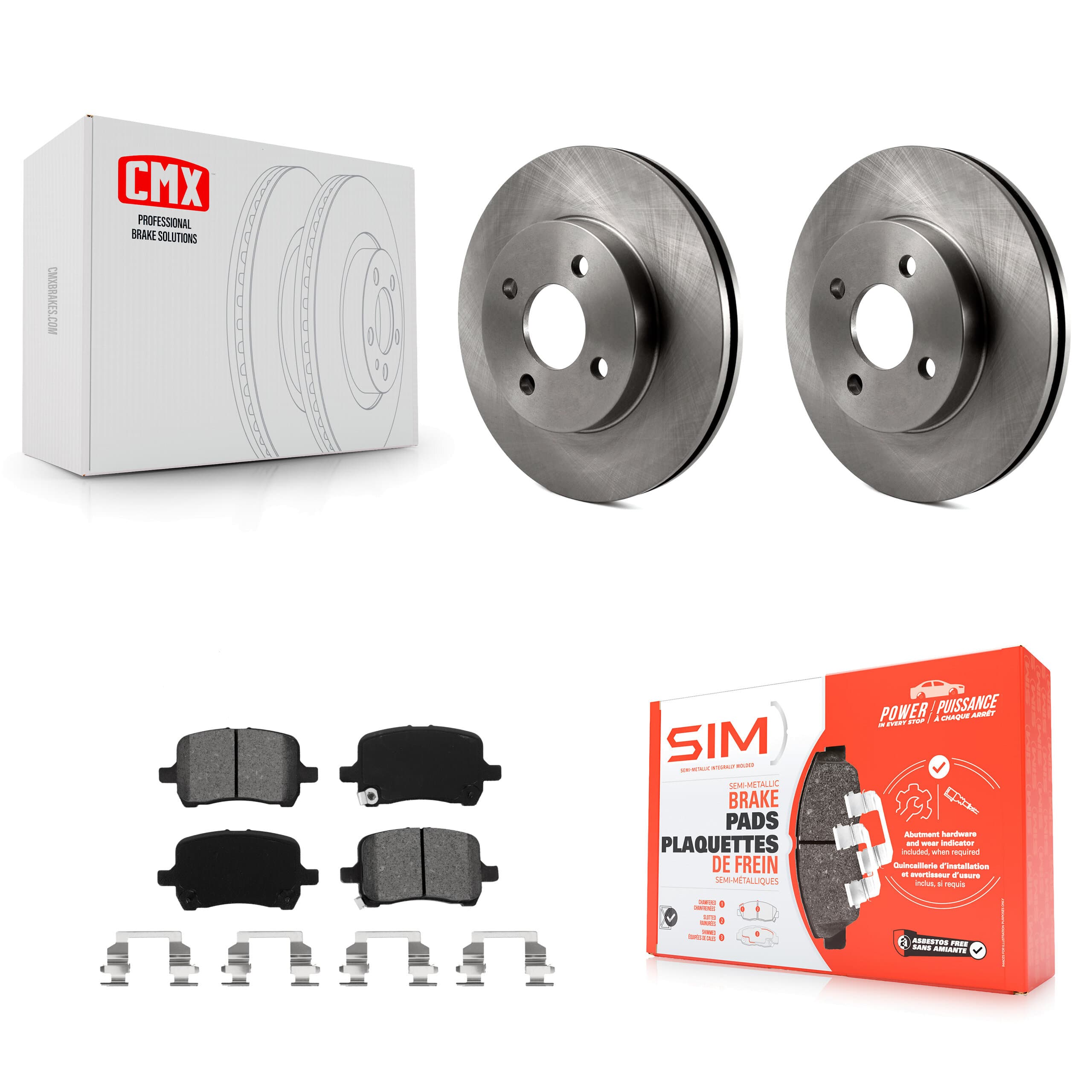 Transit Auto - K8S-105062 - Front Disc Brake Kits image 1