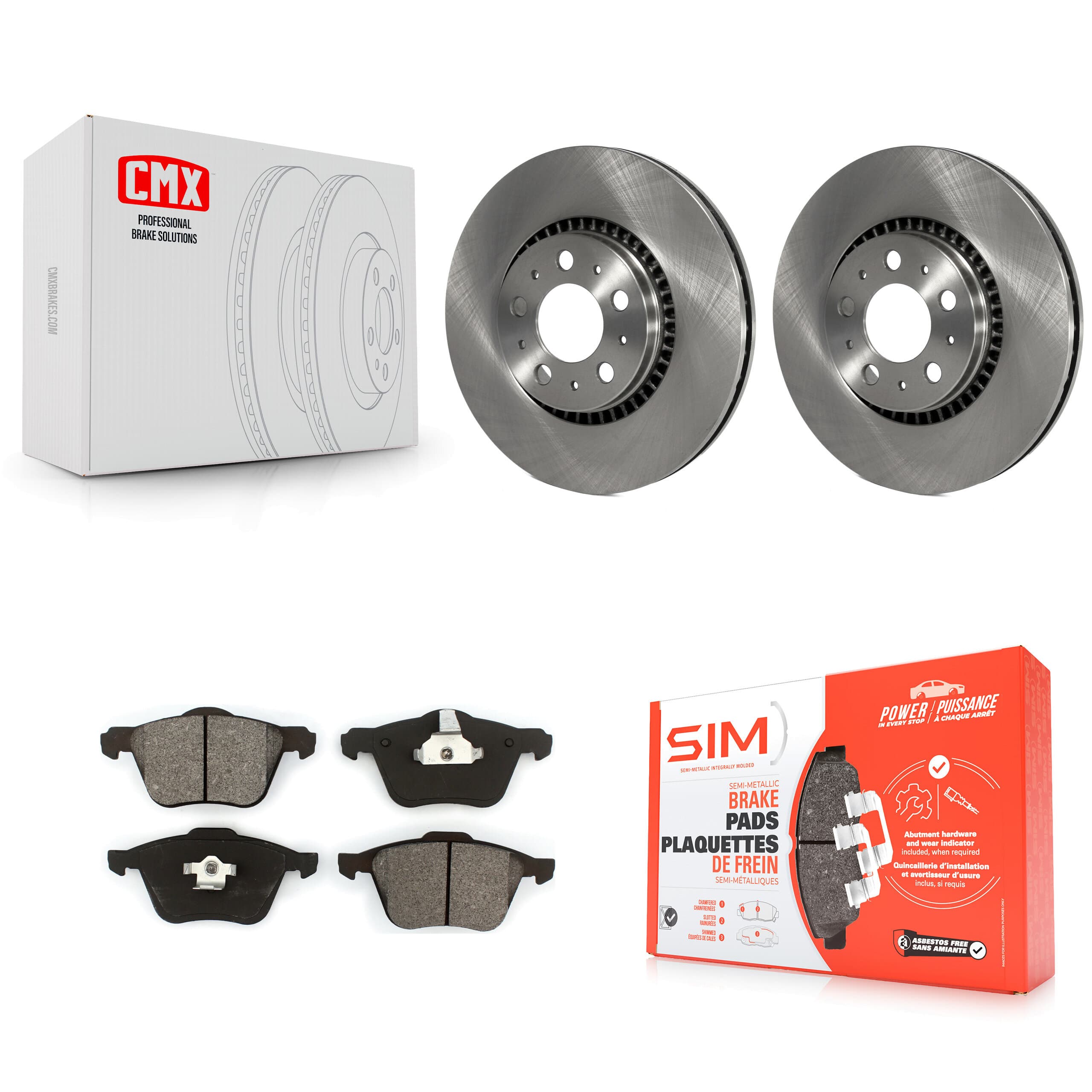 Transit Auto - K8S-105076 - Front Disc Brake Kits image 1