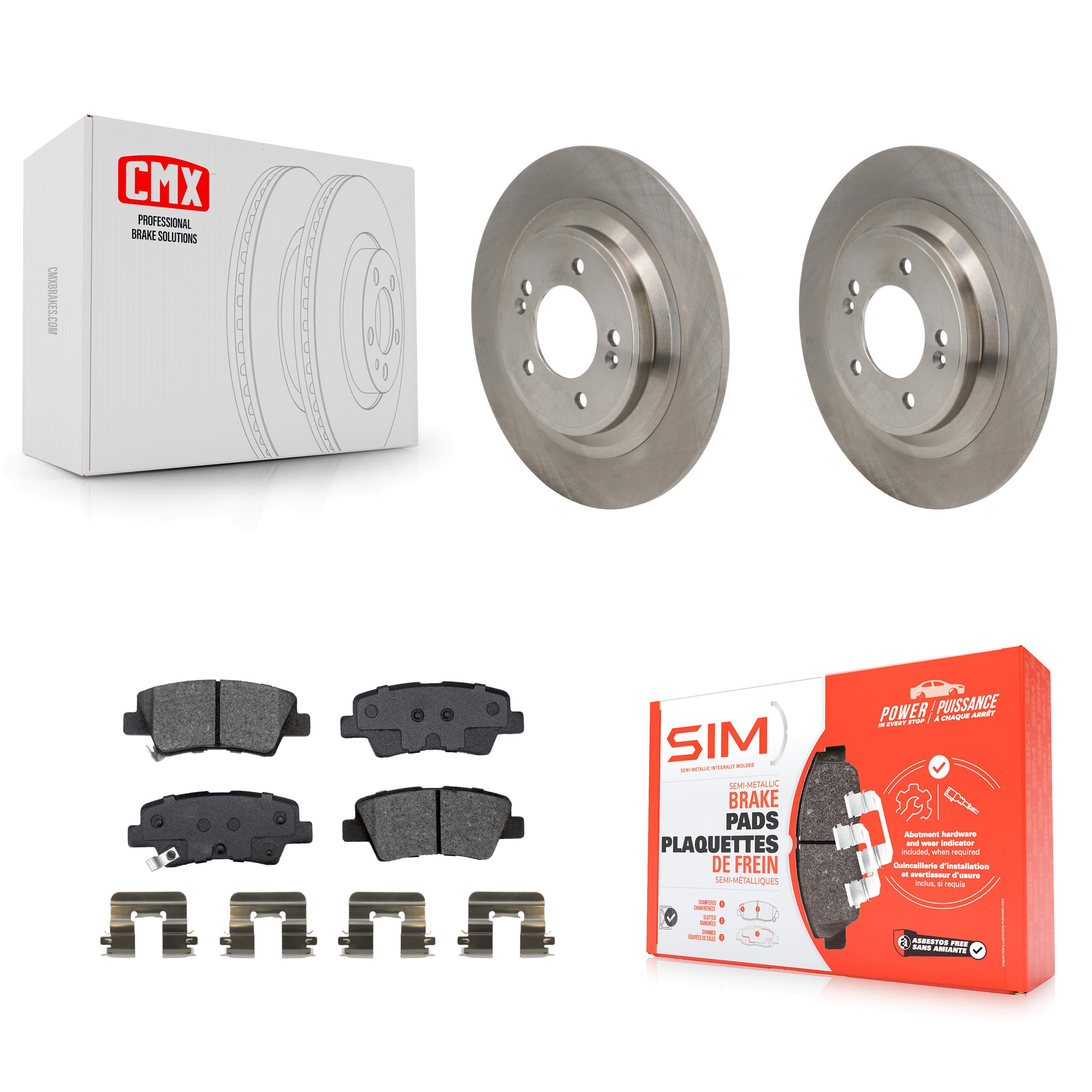 Transit Auto - K8S-105113 - Rear Disc Brake Kits image 1