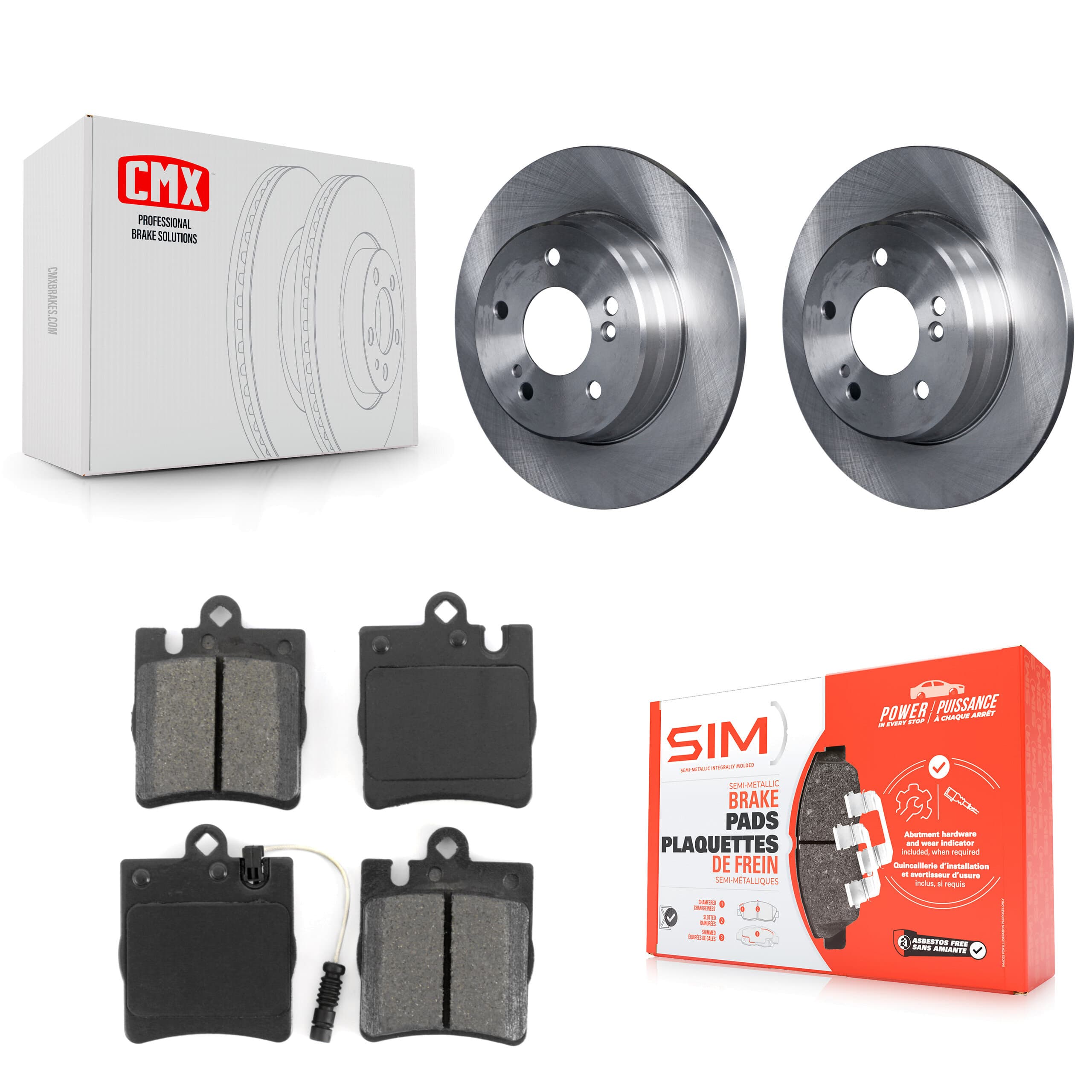 Transit Auto - K8S-105115 - Rear Disc Brake Kits image 1