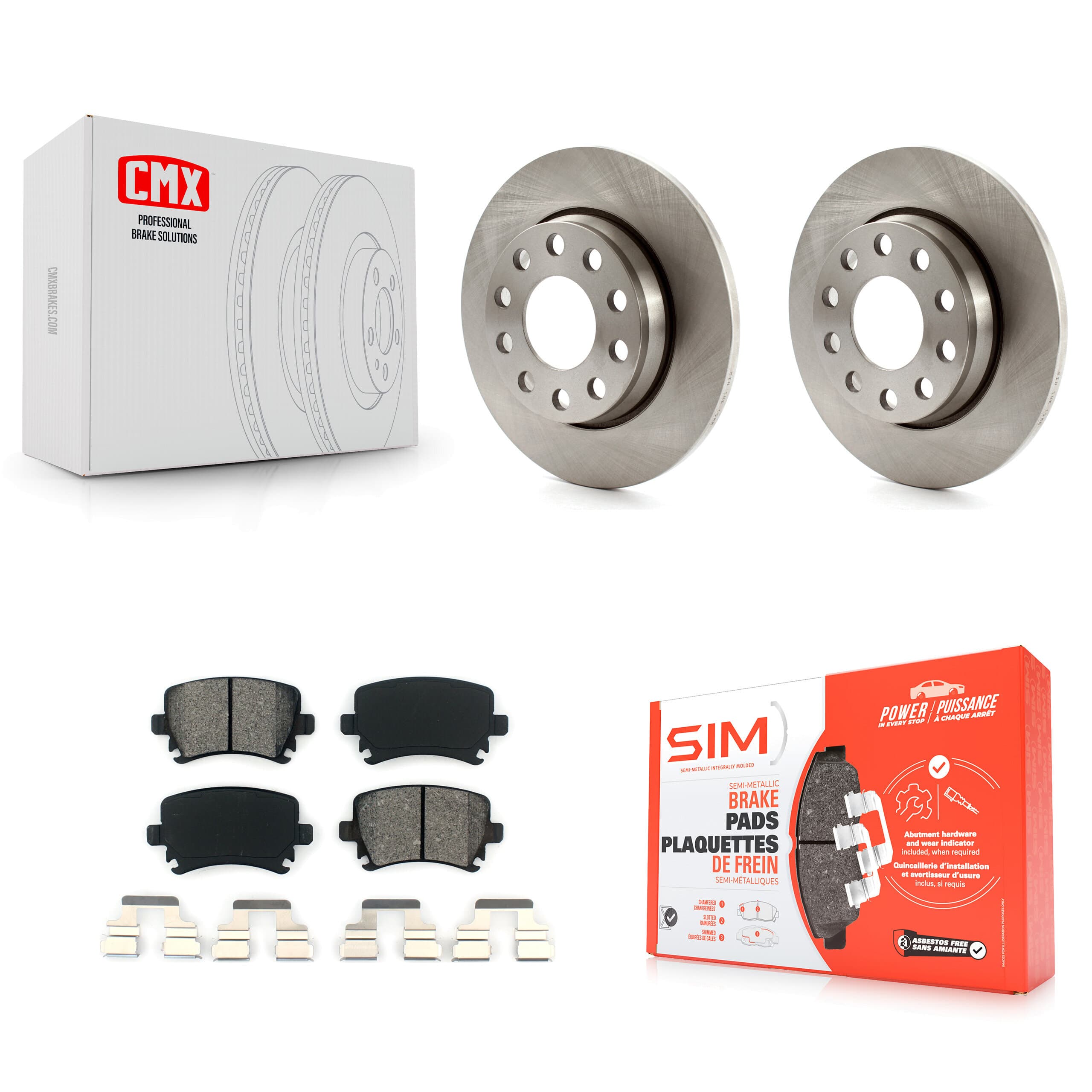 Transit Auto - K8S-105119 - Rear Disc Brake Kits image 1