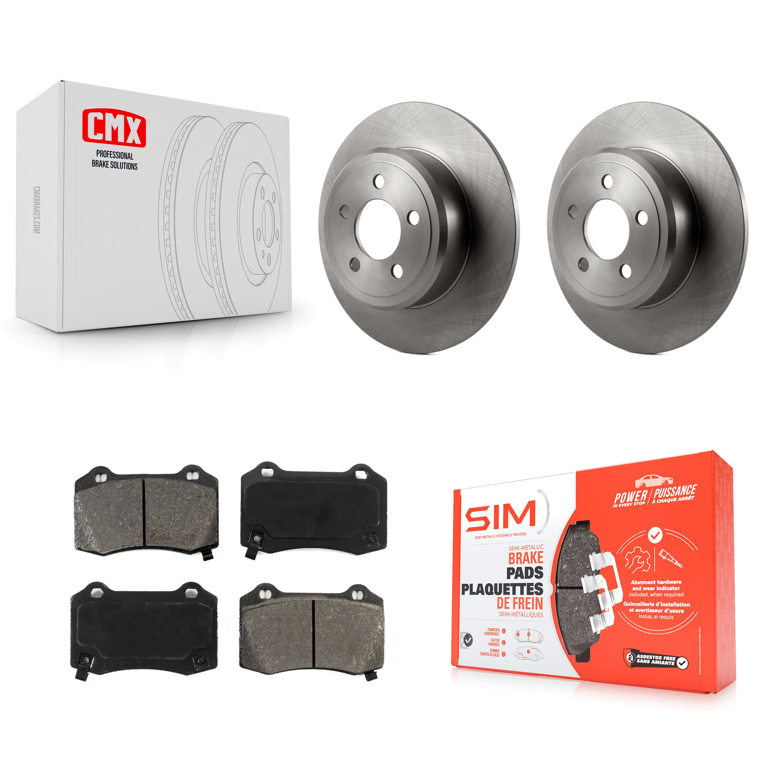 Transit Auto - K8S-105121 - Rear Disc Brake Kits image 1
