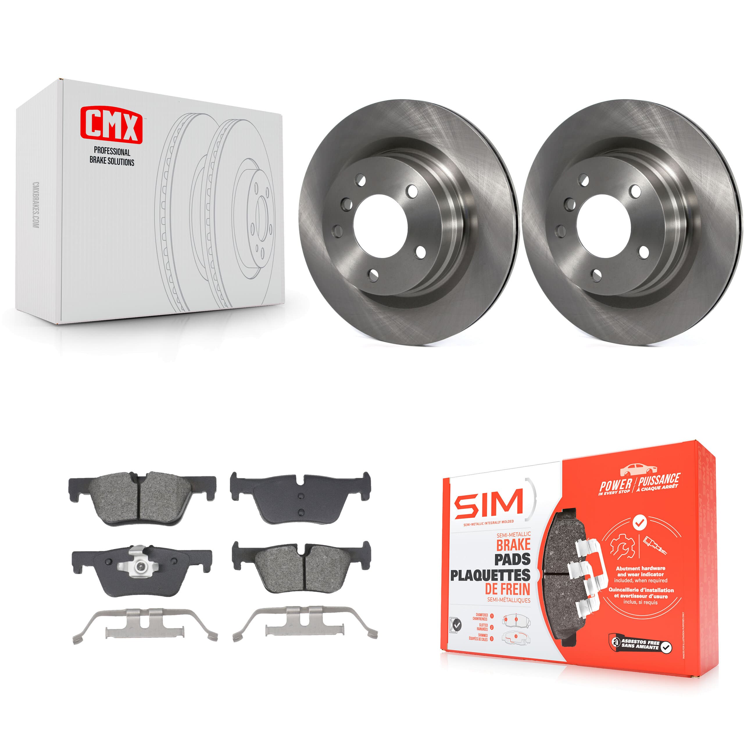 Transit Auto - K8S-105123 - Rear Disc Brake Kits image 1