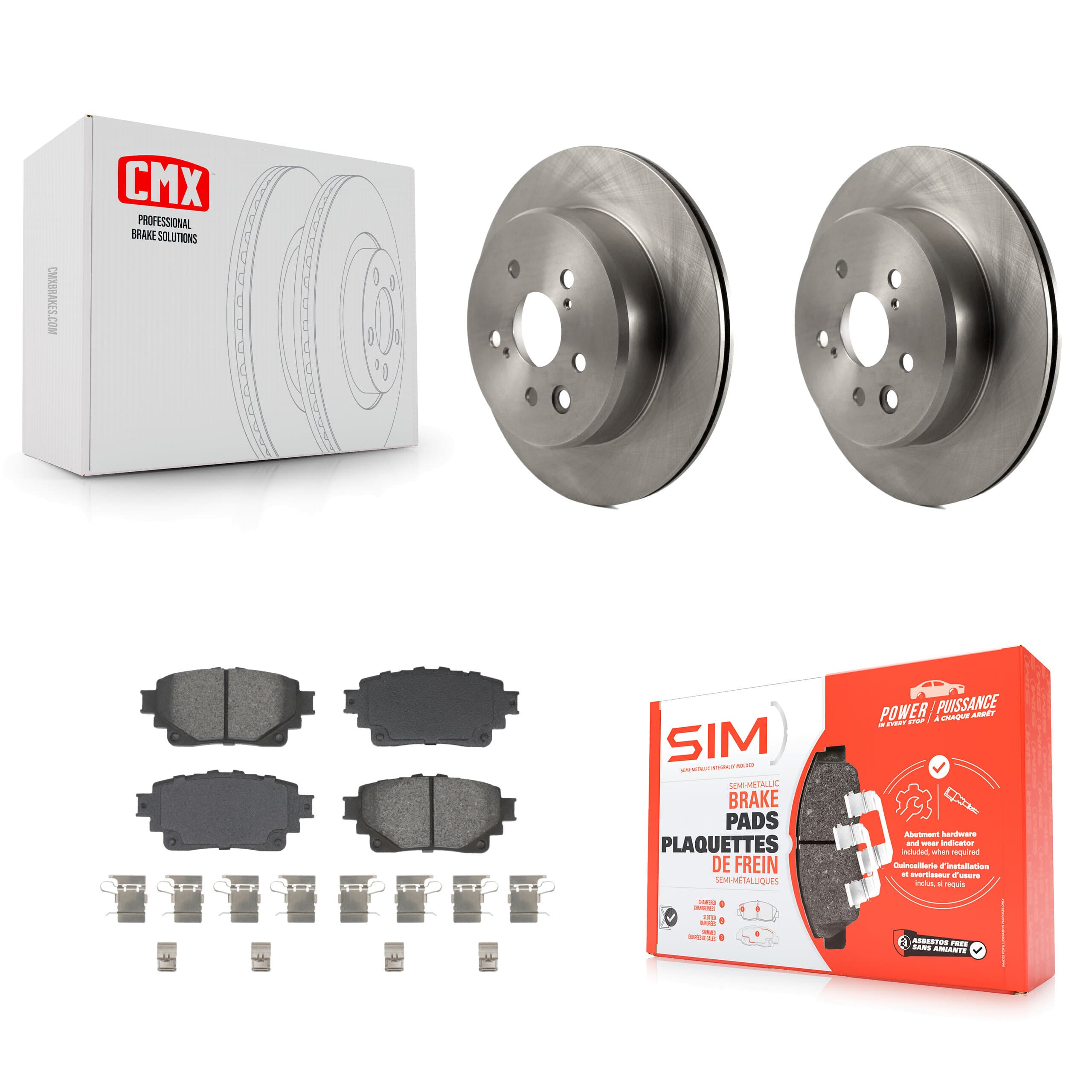 Transit Auto - K8S-105126 - Rear Disc Brake Kits image 1
