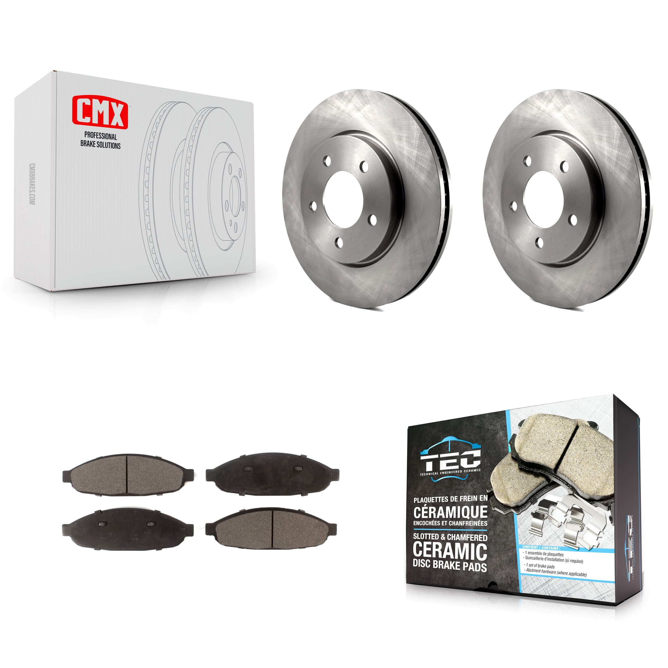 Transit Auto - K8T-100218 - Front Disc Brake Kits image 1