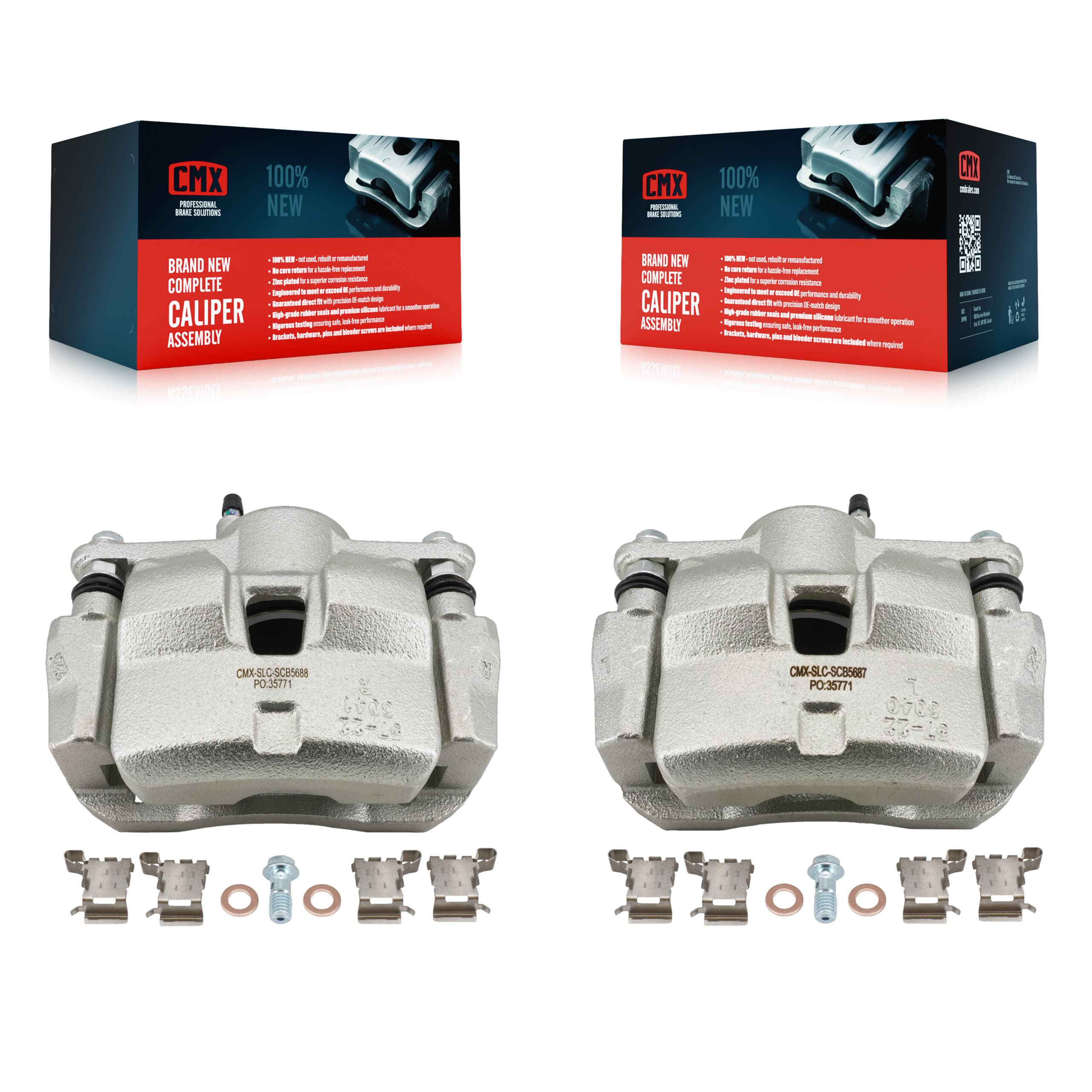 CMX - KBC-100641 - Front Disc Brake Caliper Kits image 1