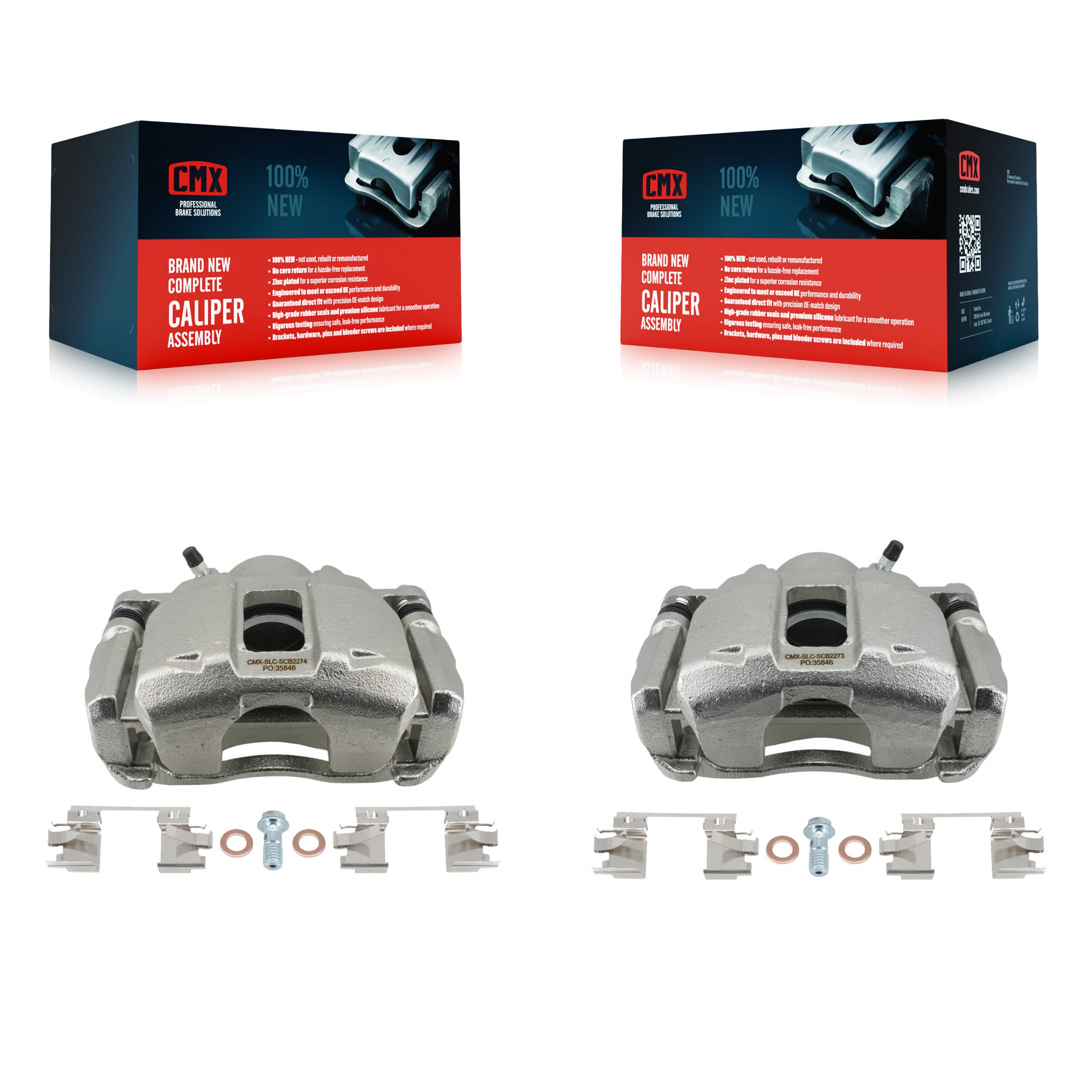 CMX - KBC-100908 - Front Disc Brake Caliper Kits image 1
