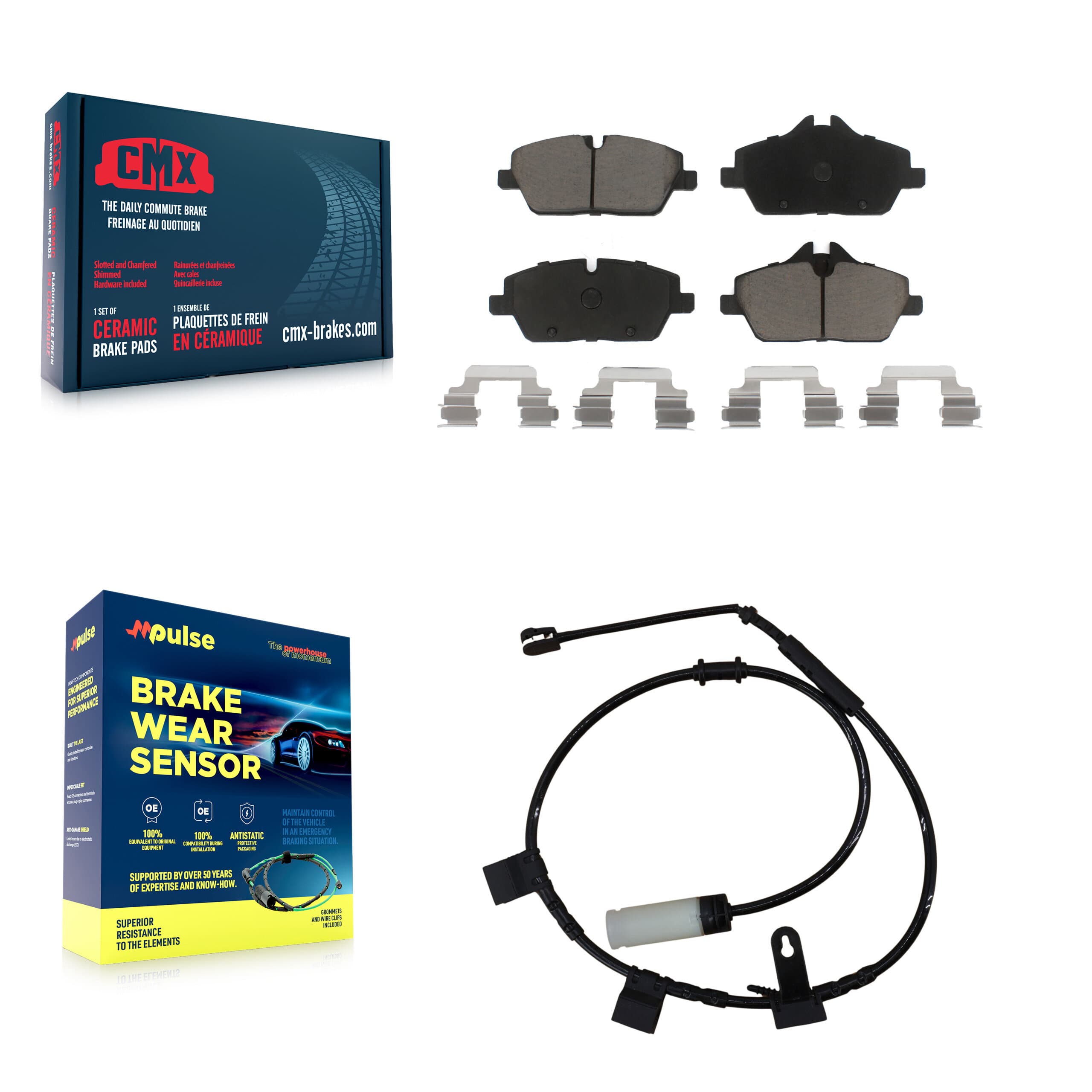 CMX - KCW-100457 - Front Disc Brake Pad Kits image 1