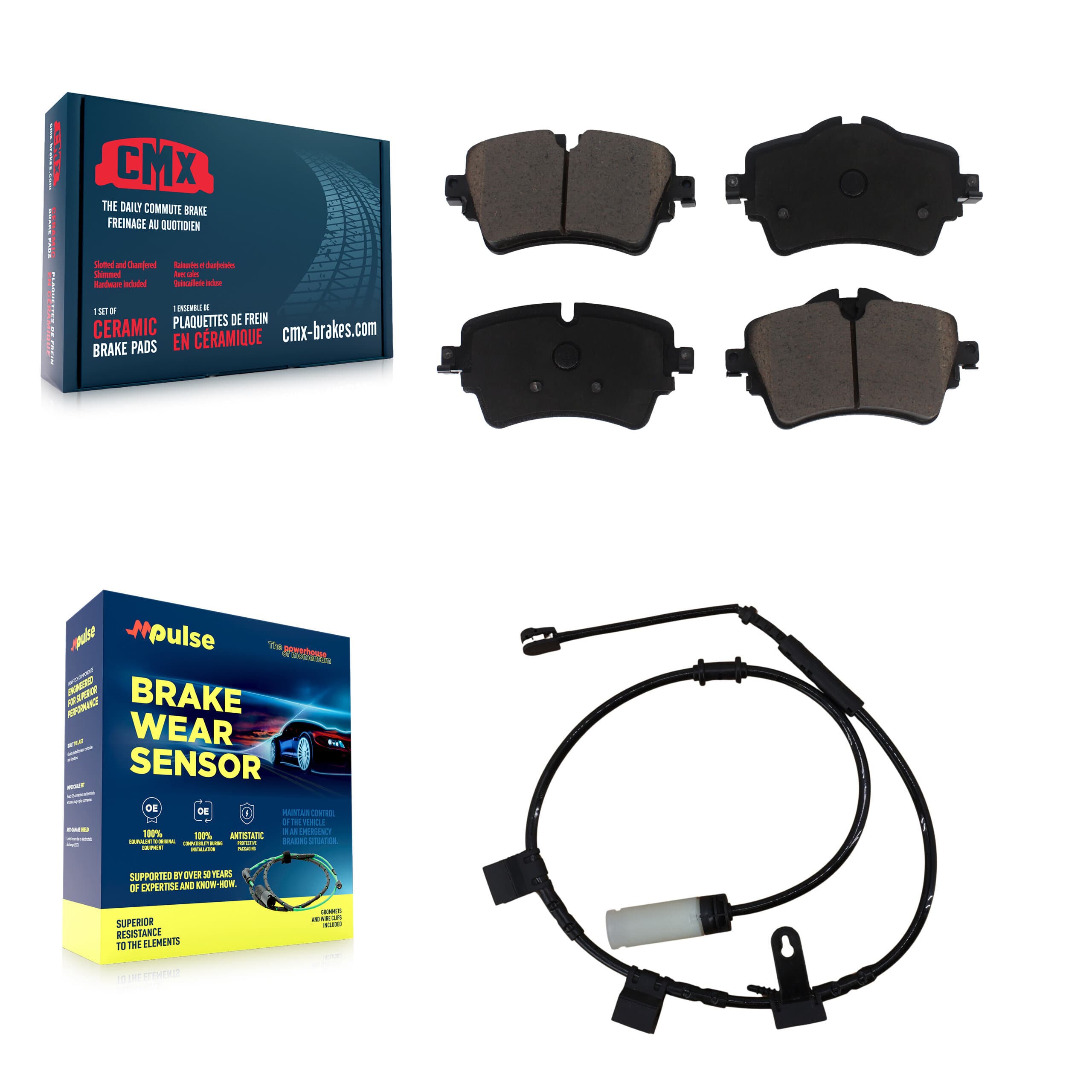 CMX - KCW-100462 - Front Disc Brake Pad Kits image 1