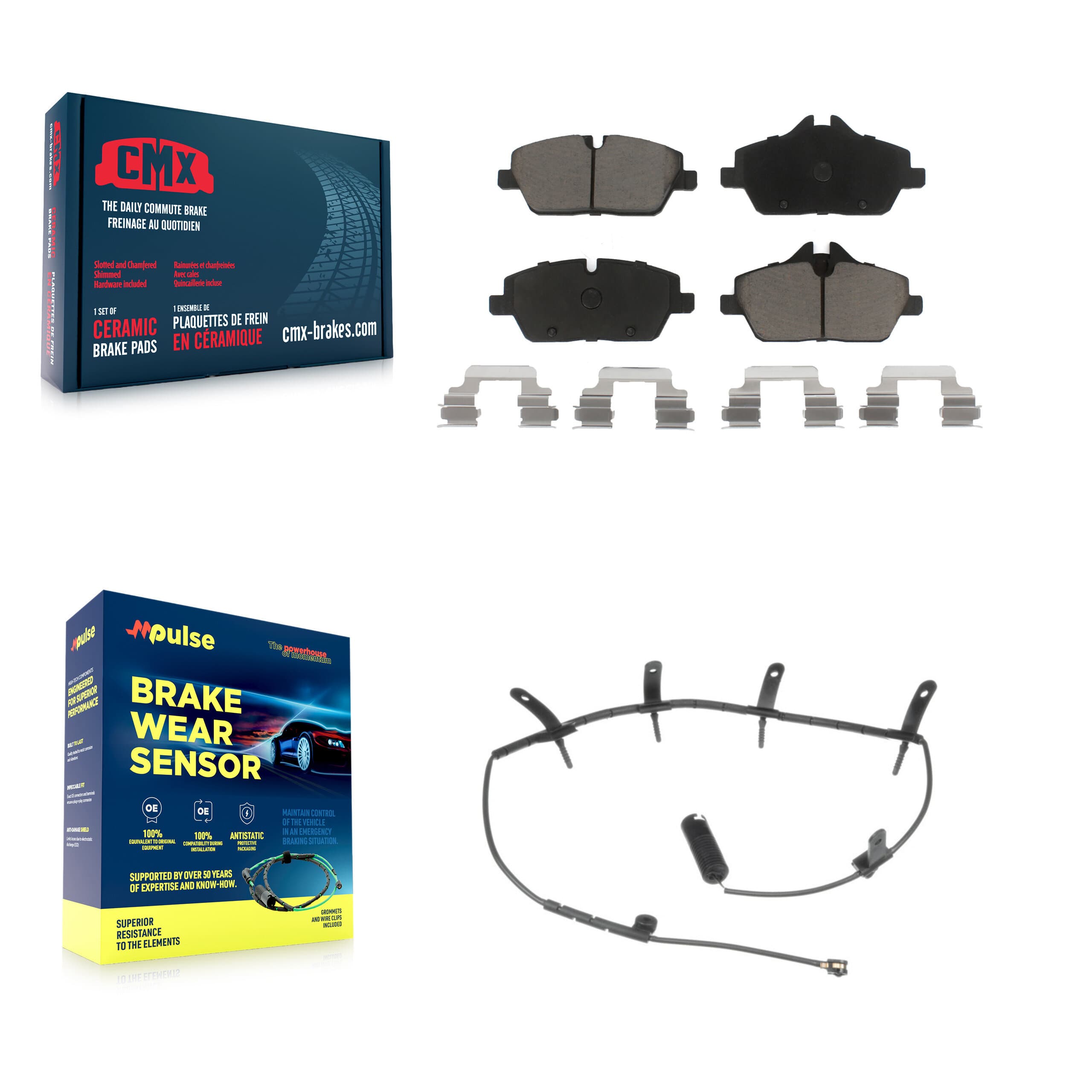 CMX - KCW-100466 - Front Disc Brake Pad Kits image 1