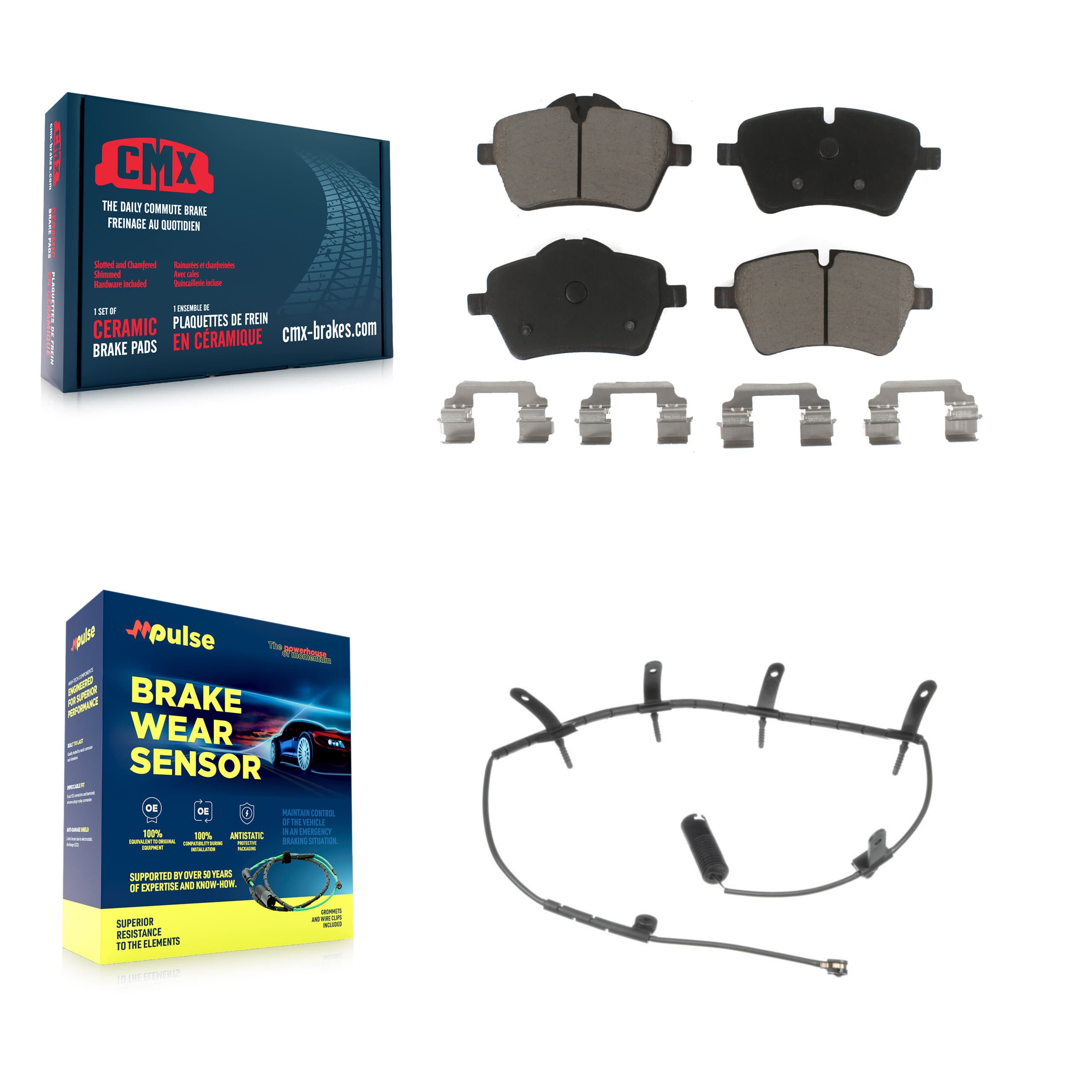 CMX - KCW-100467 - Front Disc Brake Pad Kits image 1