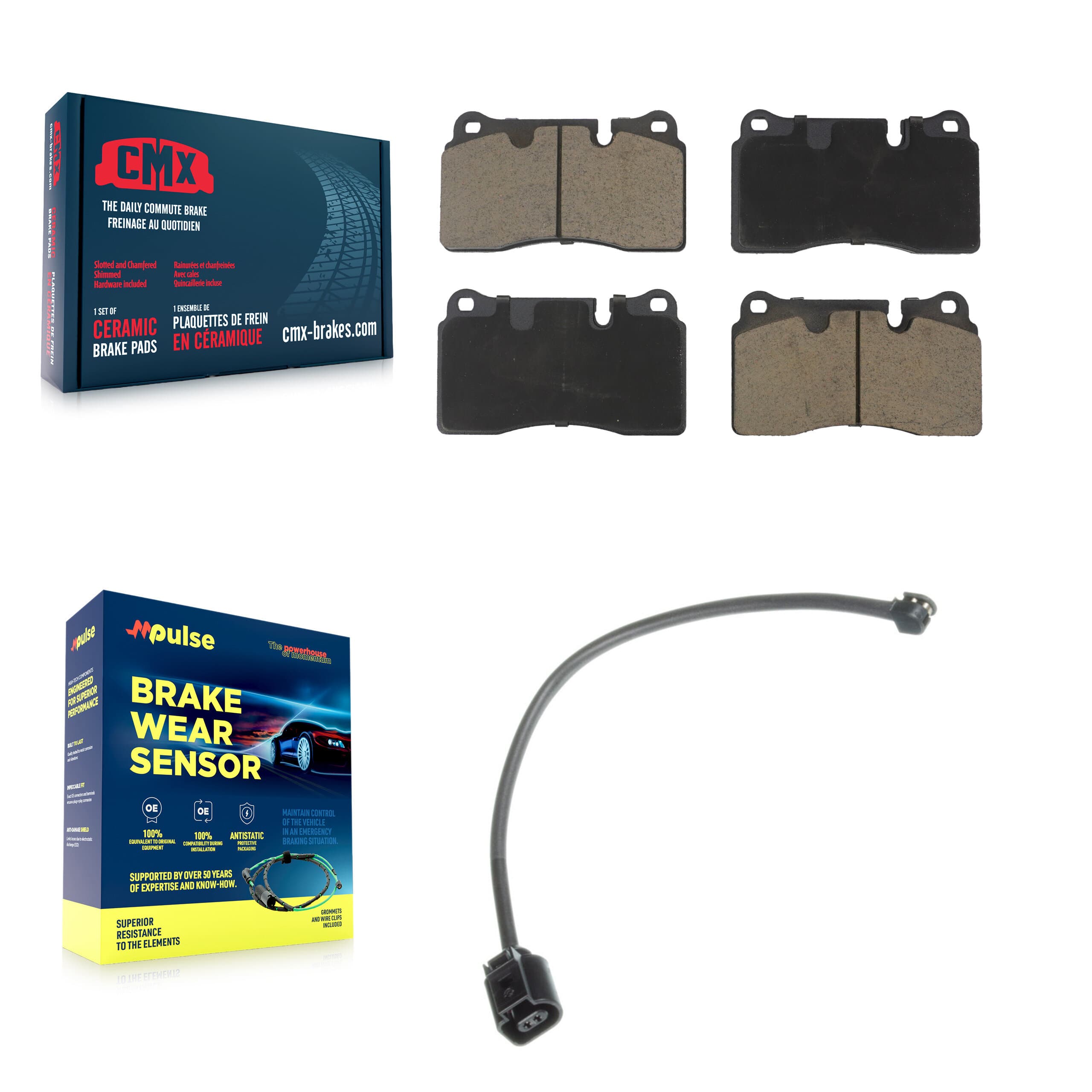 CMX - KCW-100473 - Front Disc Brake Pad Kits image 1