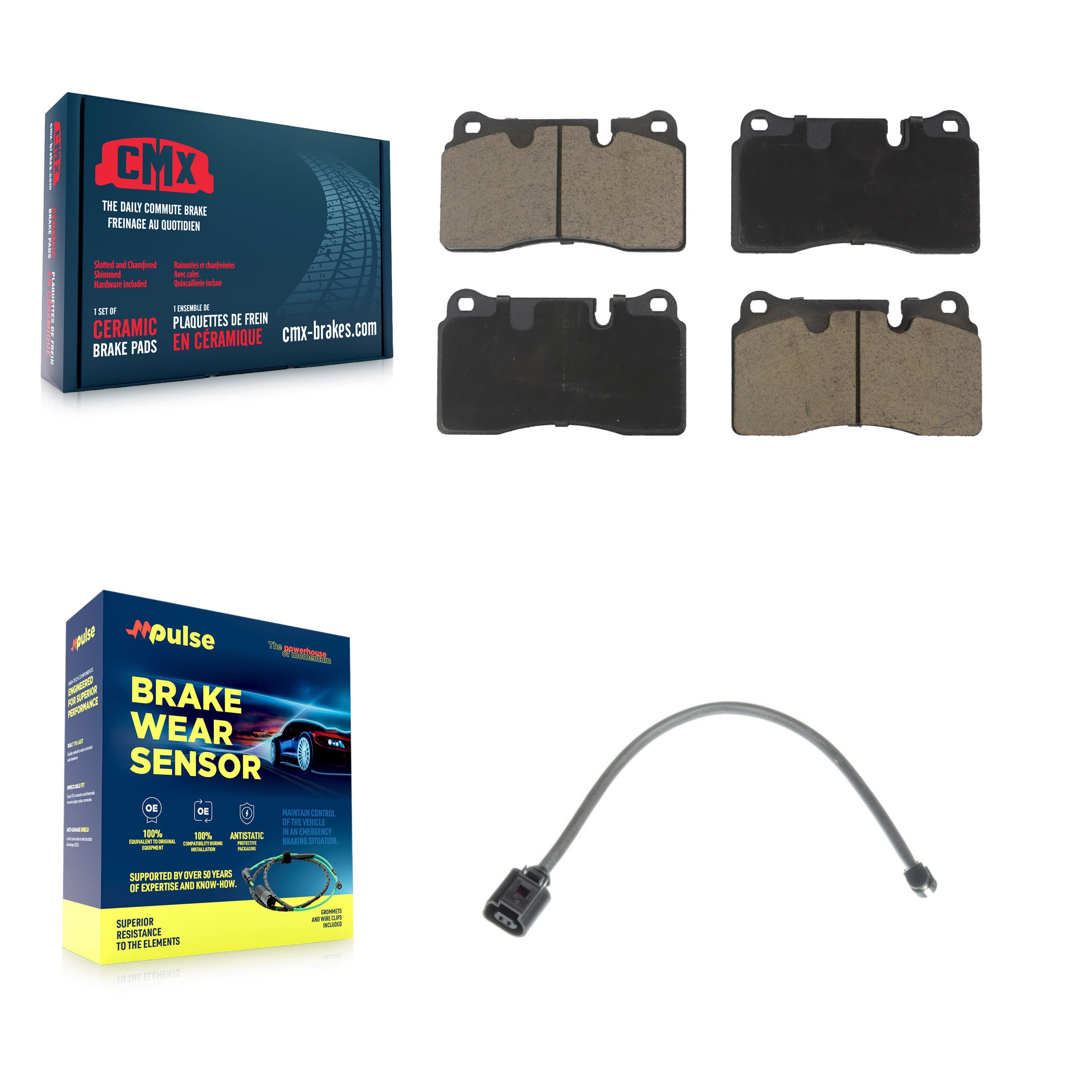 CMX - KCW-100474 - Front Disc Brake Pad Kits image 1