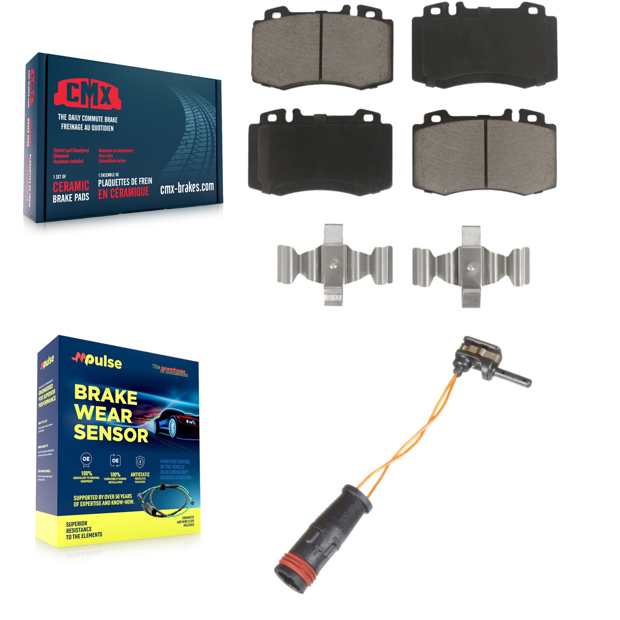 CMX - KCW-100487 - Front Disc Brake Pad Kits image 1