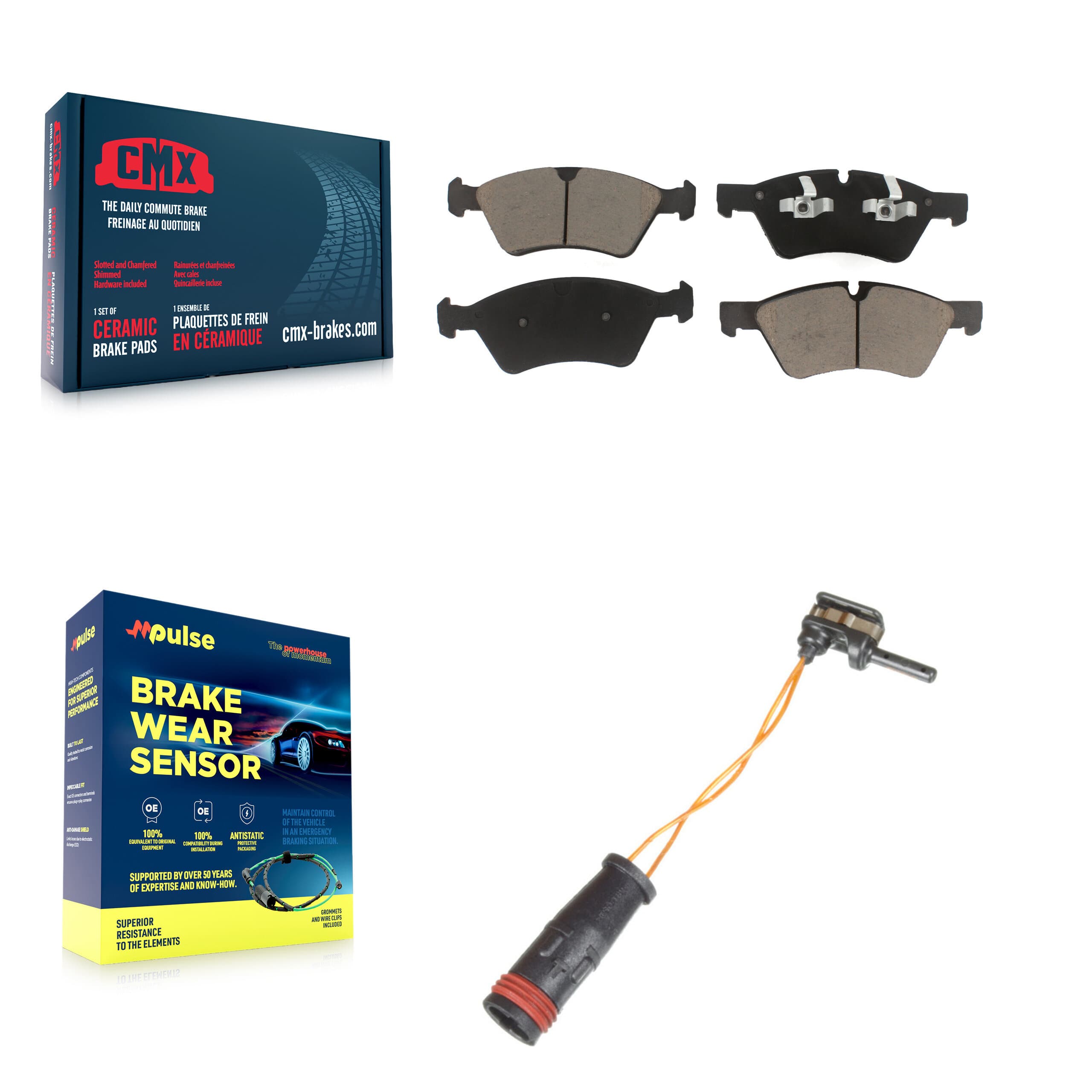 CMX - KCW-100488 - Front Disc Brake Pad Kits image 1