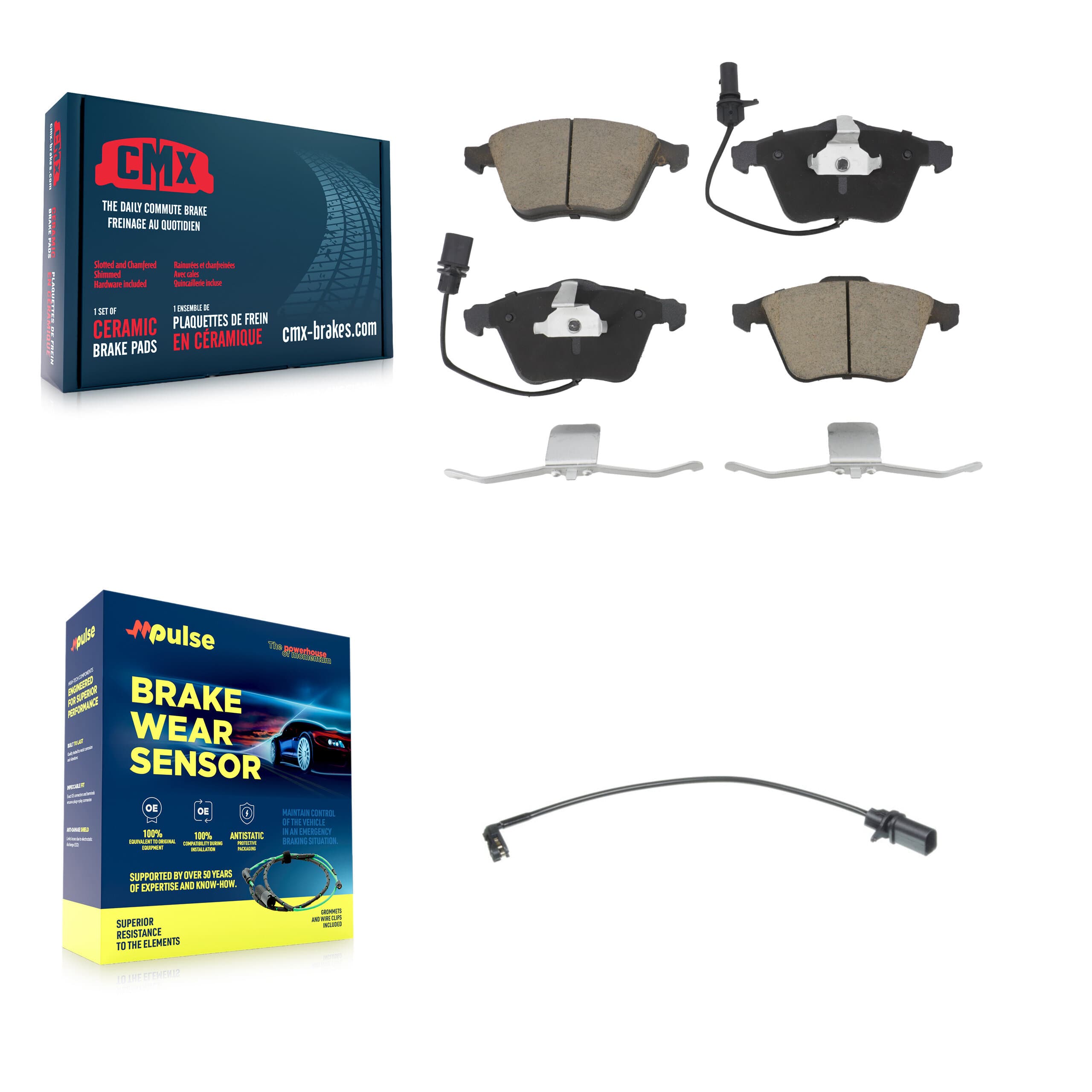 CMX - KCW-100501 - Front Disc Brake Pad Kits image 1