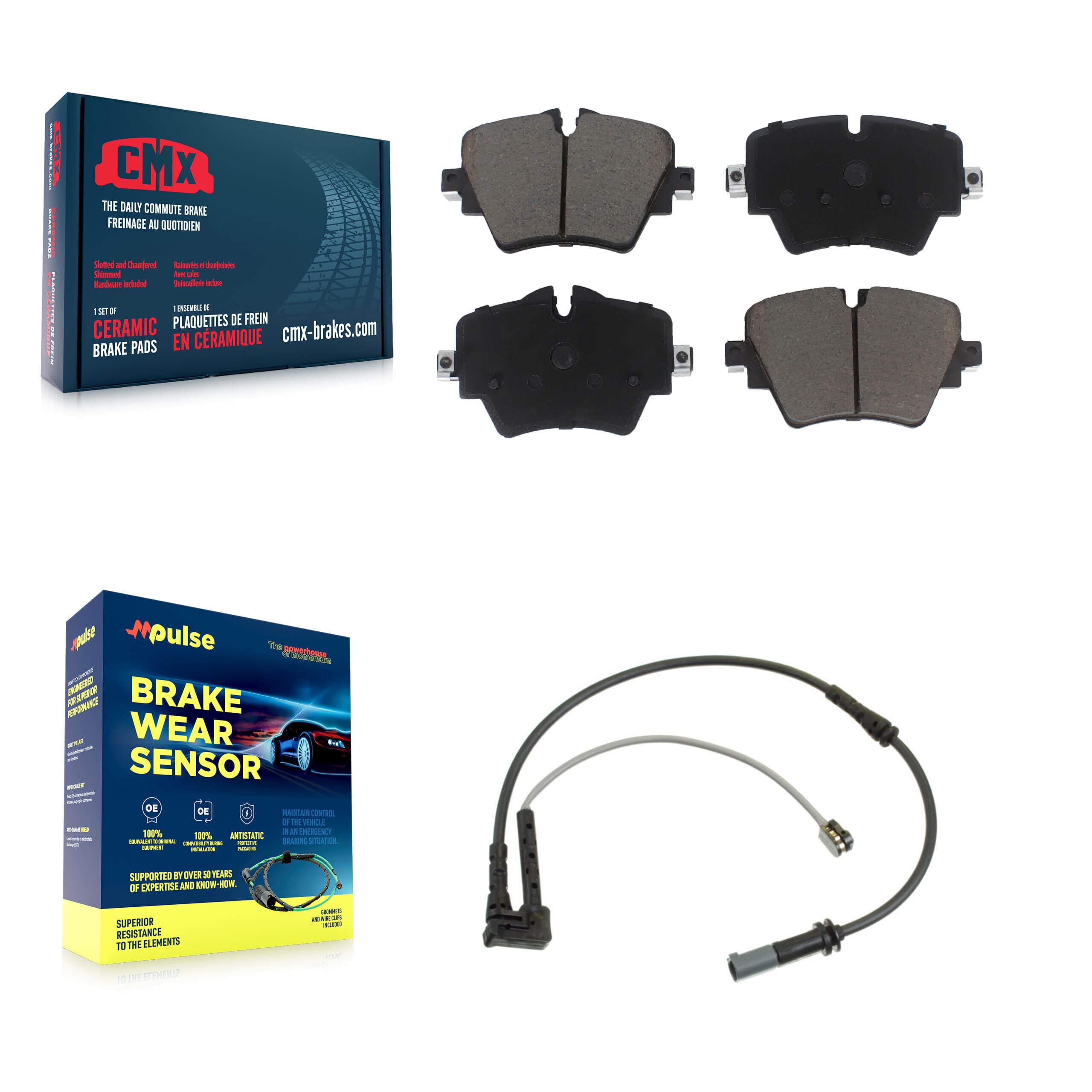 CMX - KCW-100504 - Front Disc Brake Pad Kits image 1
