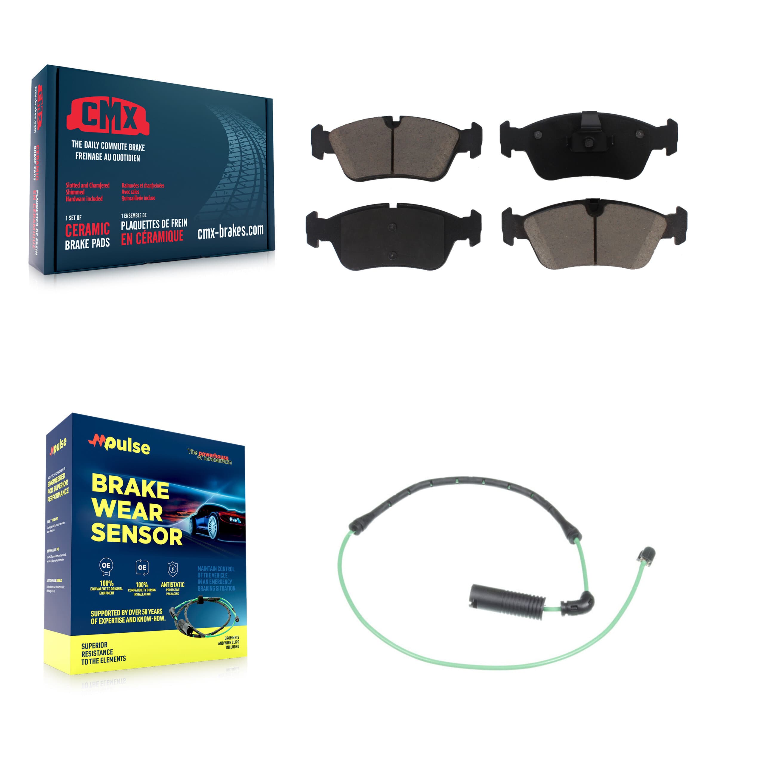 CMX - KCW-100513 - Front Disc Brake Pad Kits image 1