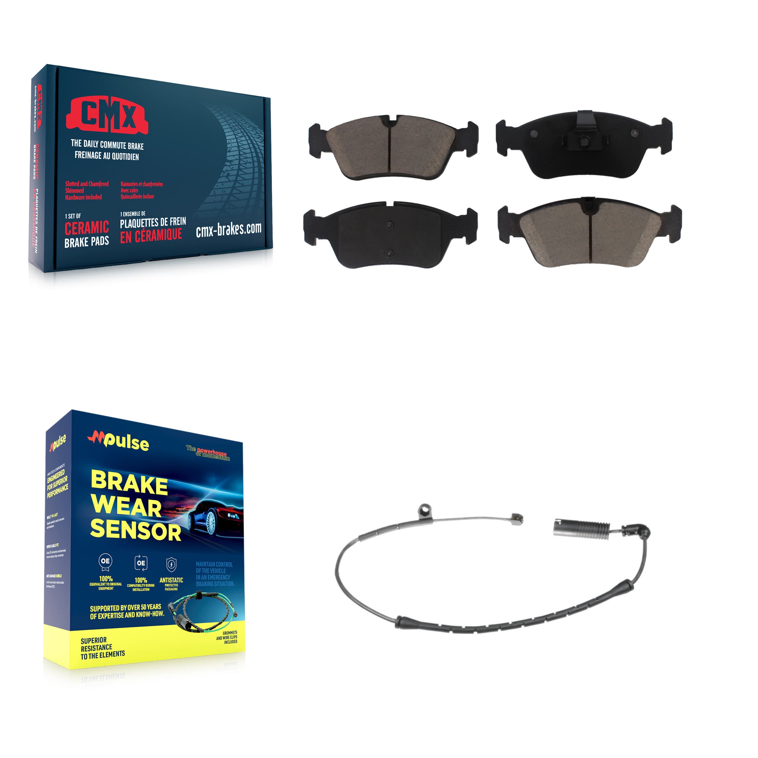 CMX - KCW-100514 - Front Disc Brake Pad Kits image 1