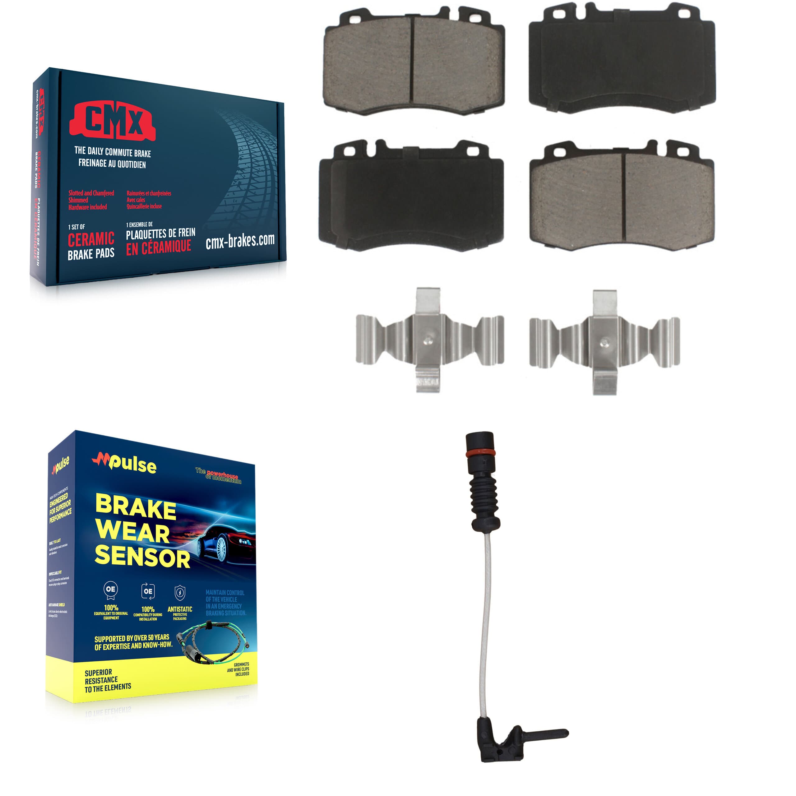 CMX - KCW-100517 - Front Disc Brake Pad Kits image 1