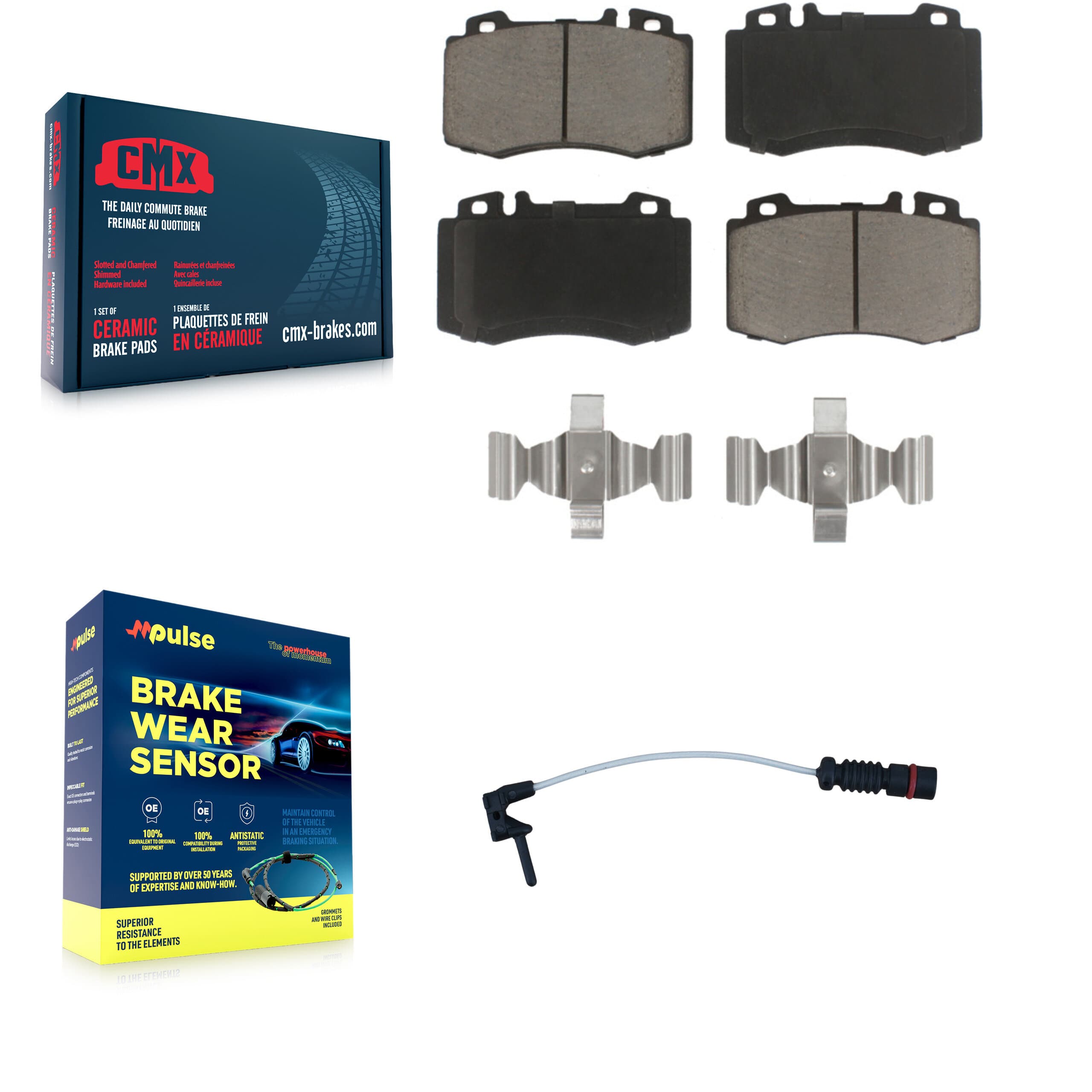 CMX - KCW-100519 - Front Disc Brake Pad Kits image 1