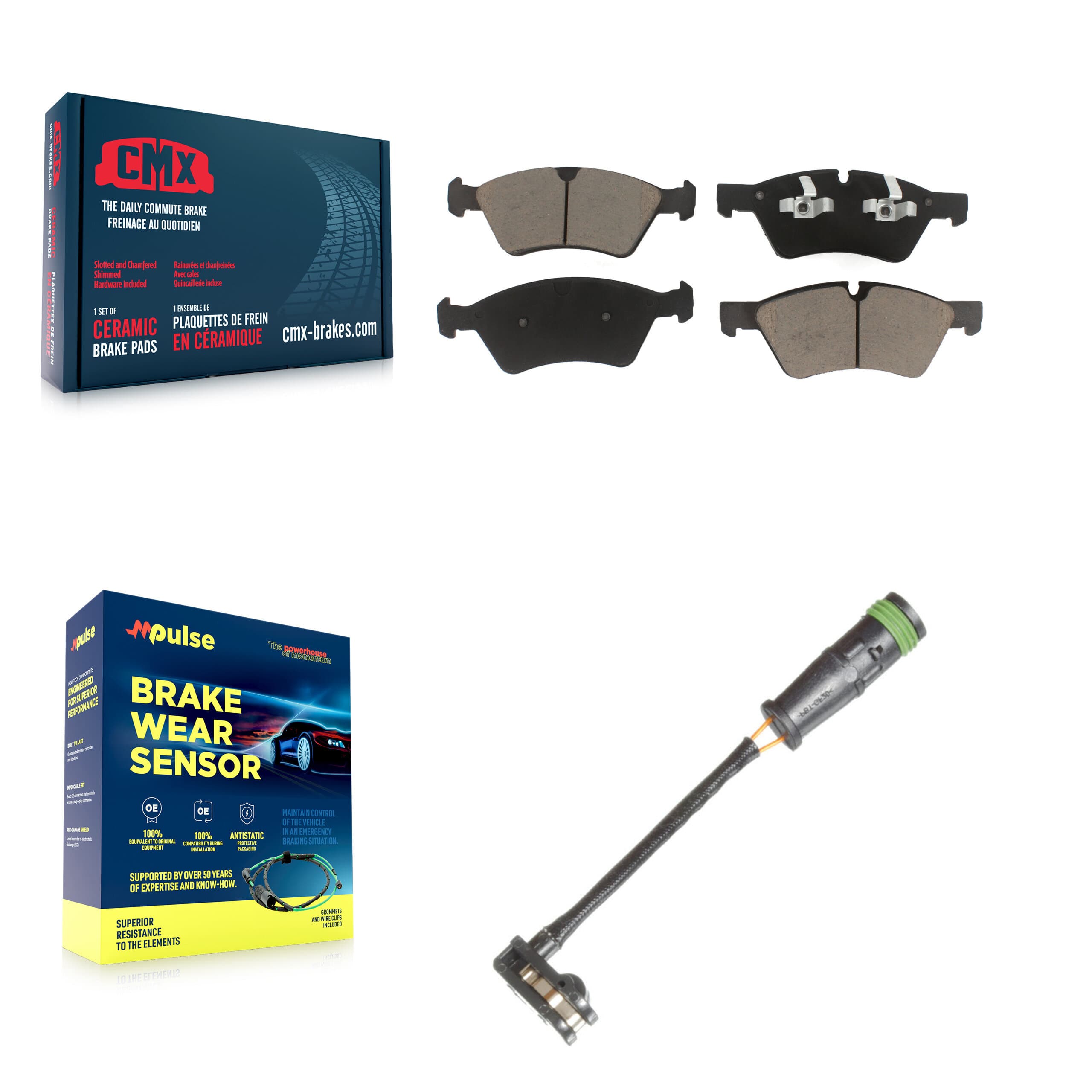 CMX - KCW-100520 - Front Disc Brake Pad Kits image 1