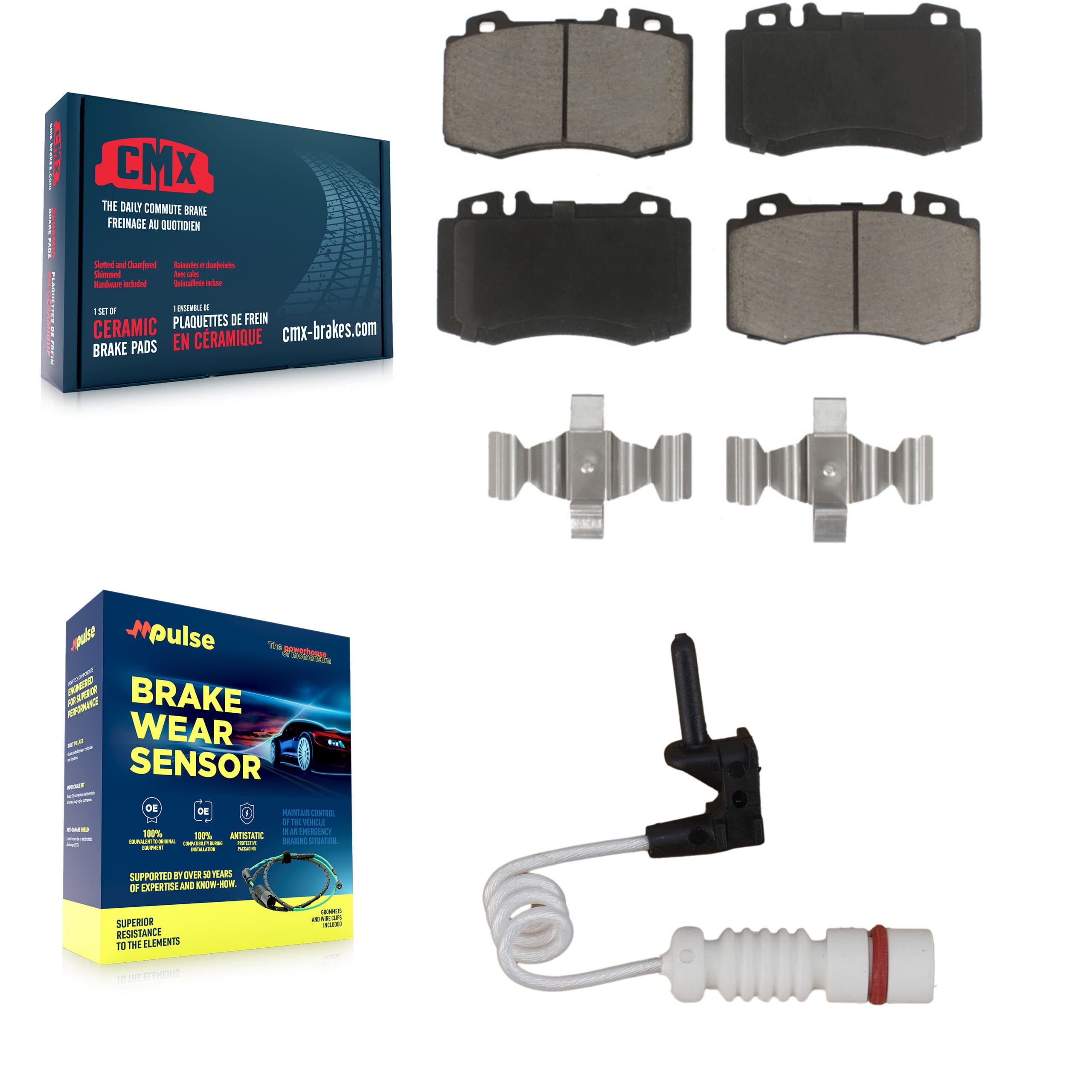 CMX - KCW-100521 - Front Disc Brake Pad Kits image 1