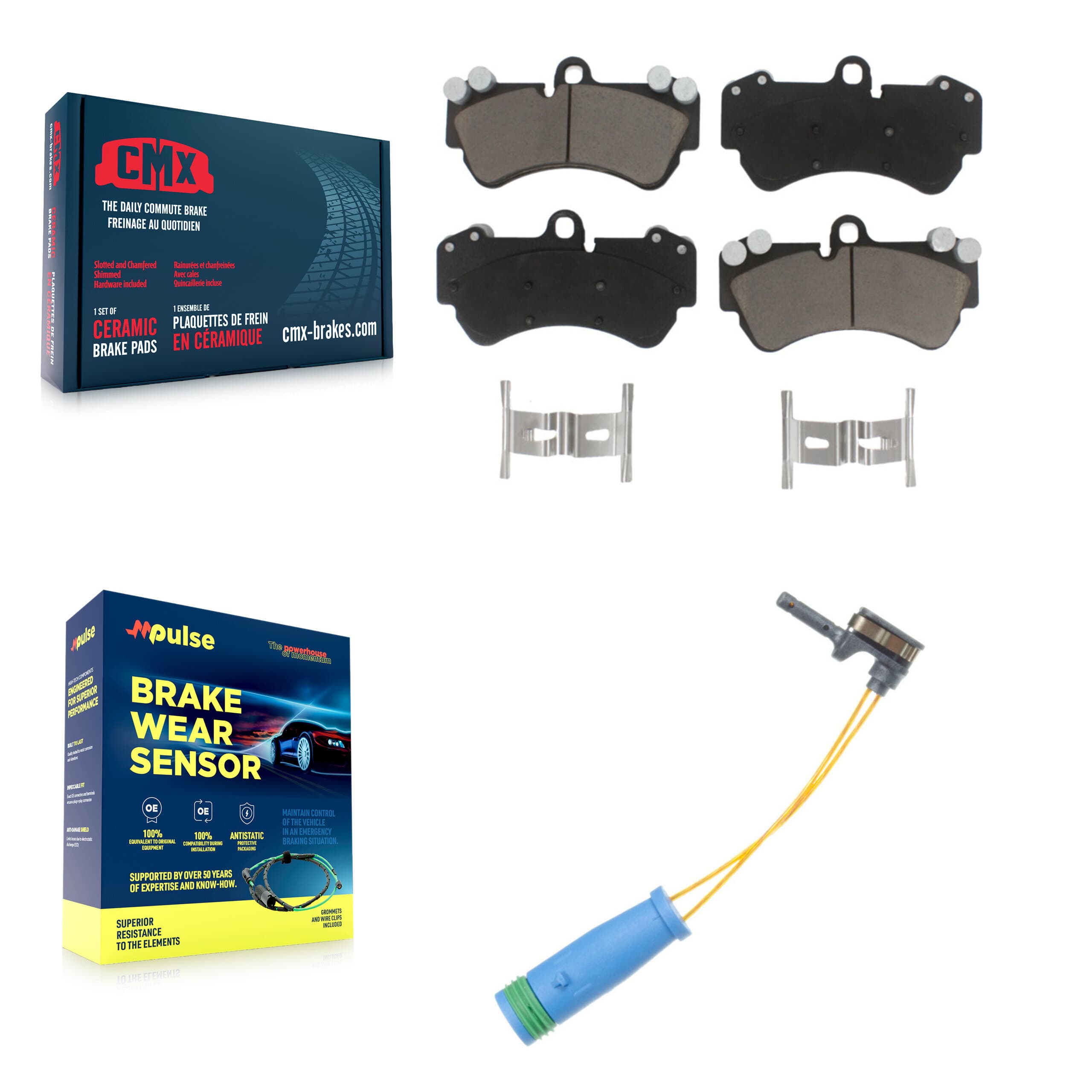 CMX - KCW-100524 - Front Disc Brake Pad Kits image 1