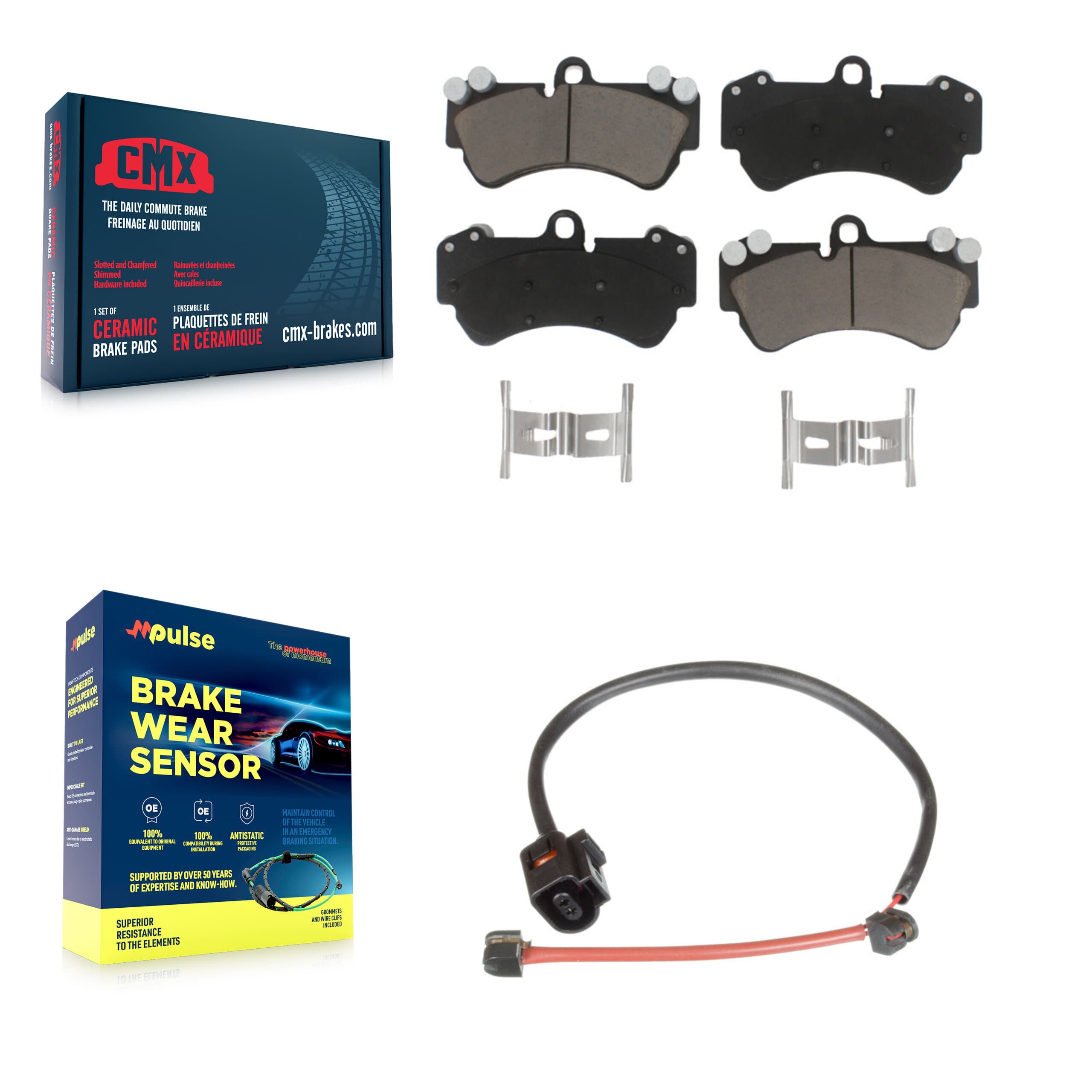 CMX - KCW-100525 - Front Disc Brake Pad Kits image 1