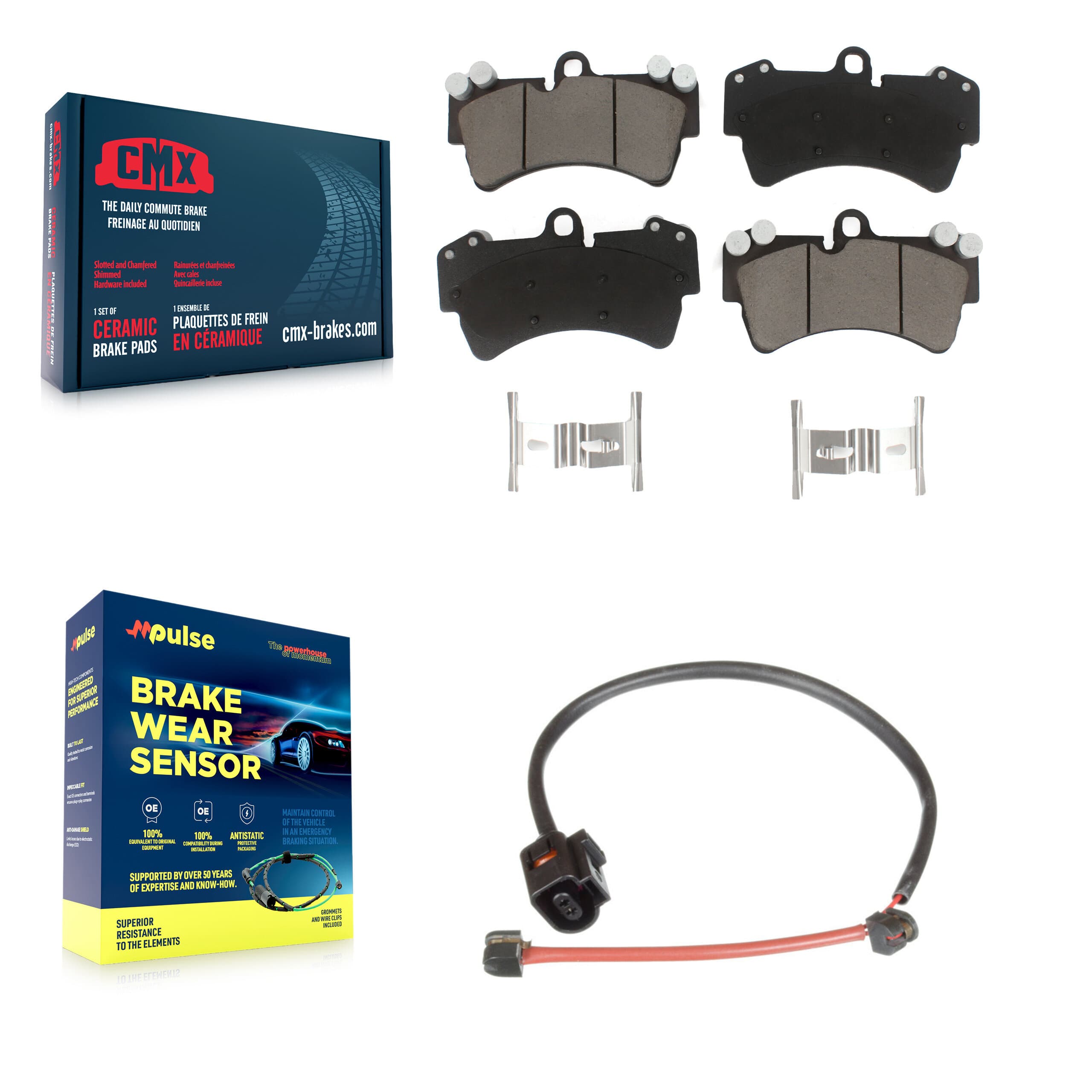 CMX - KCW-100526 - Front Disc Brake Pad Kits image 1