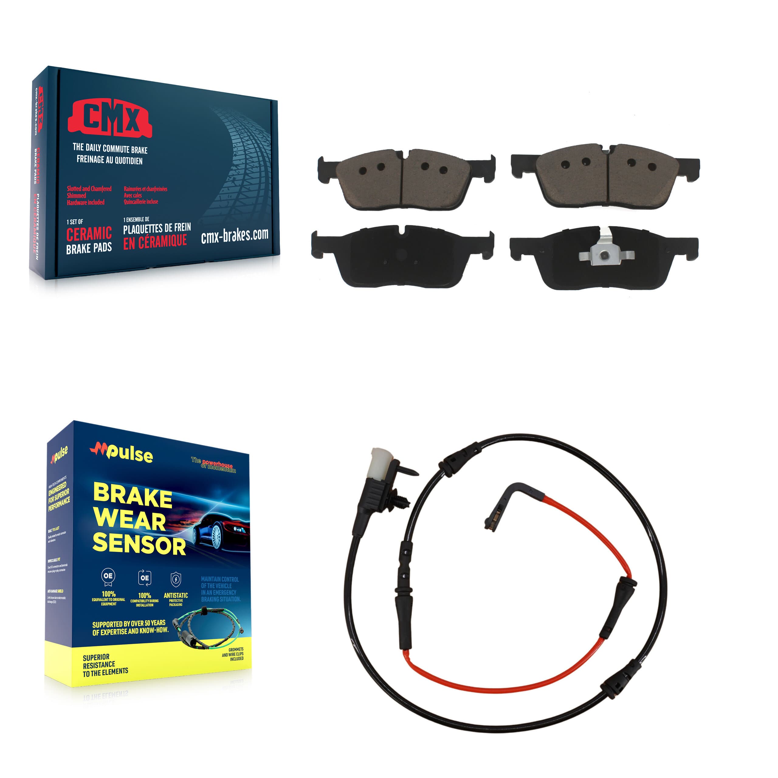 CMX - KCW-100534 - Front Disc Brake Pad Kits image 1