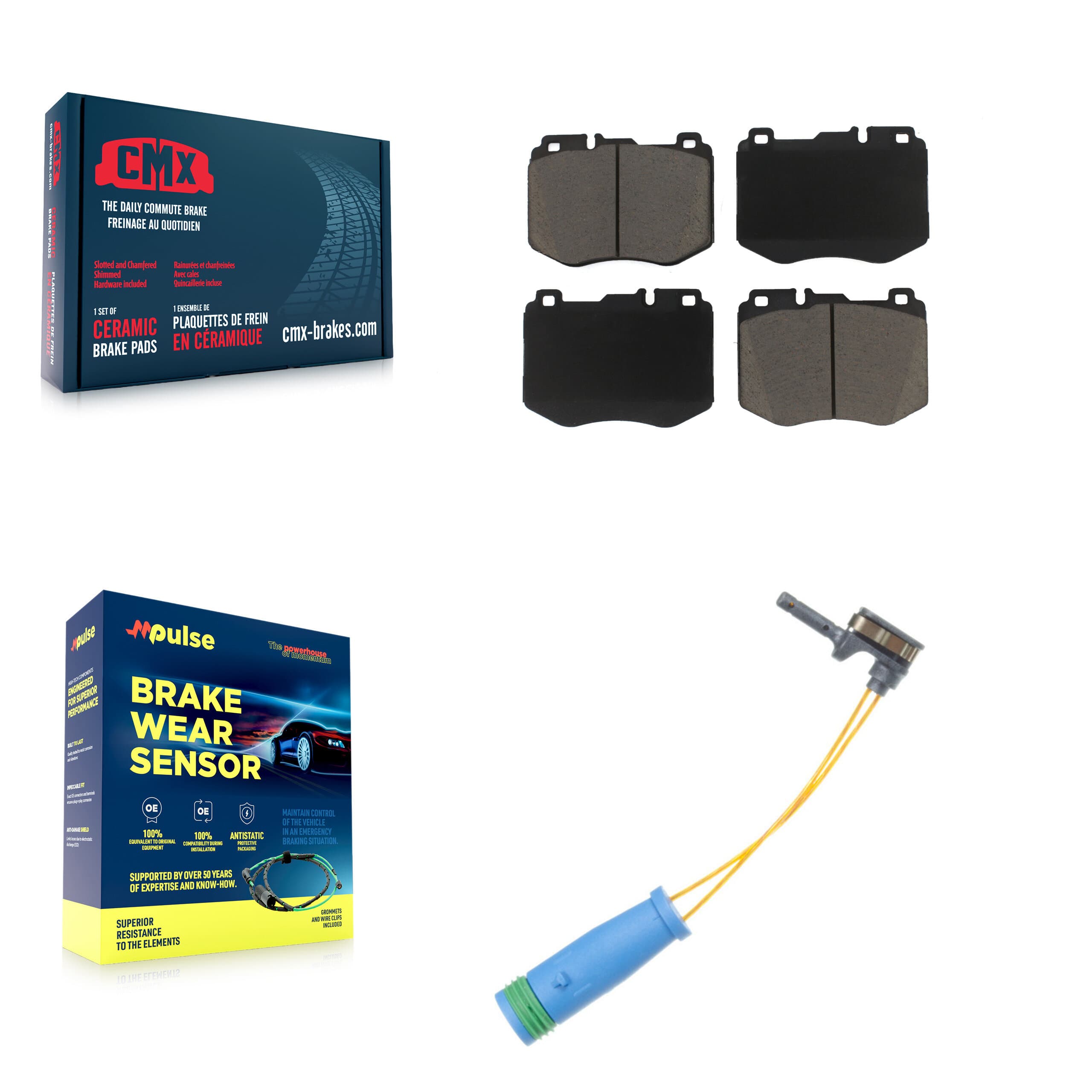 CMX - KCW-100538 - Front Disc Brake Pad Kits image 1