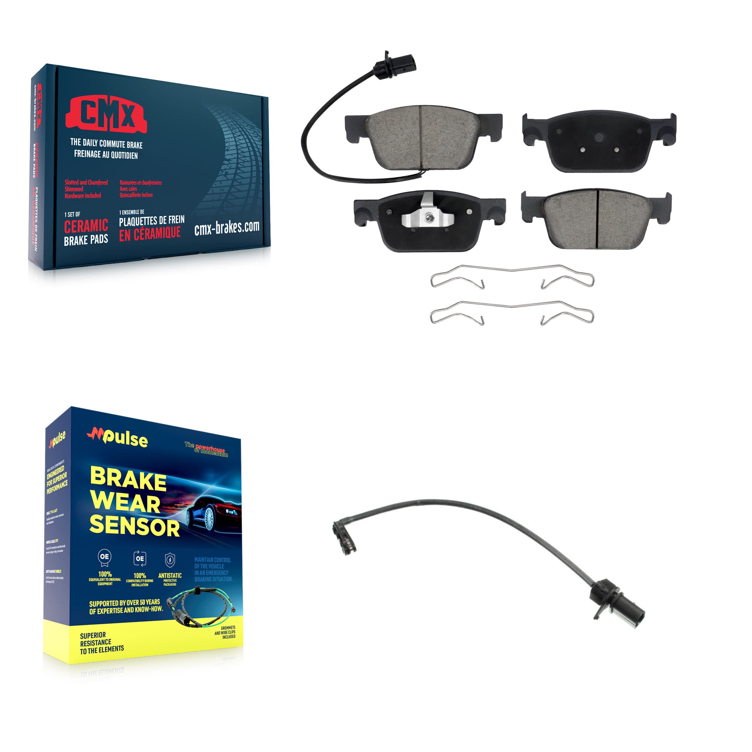 CMX - KCW-100539 - Front Disc Brake Pad Kits image 1