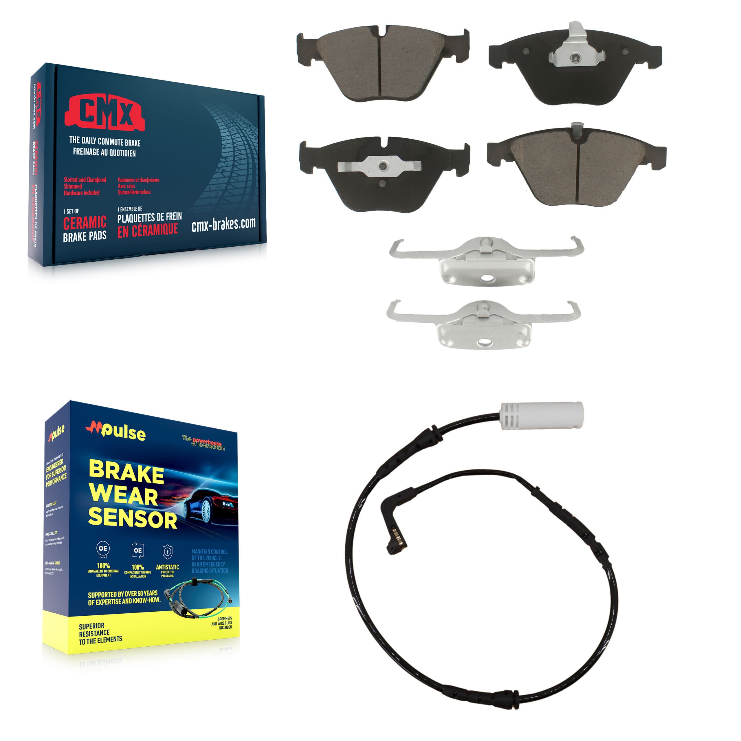 CMX - KCW-100557 - Front Disc Brake Pad Kits image 1
