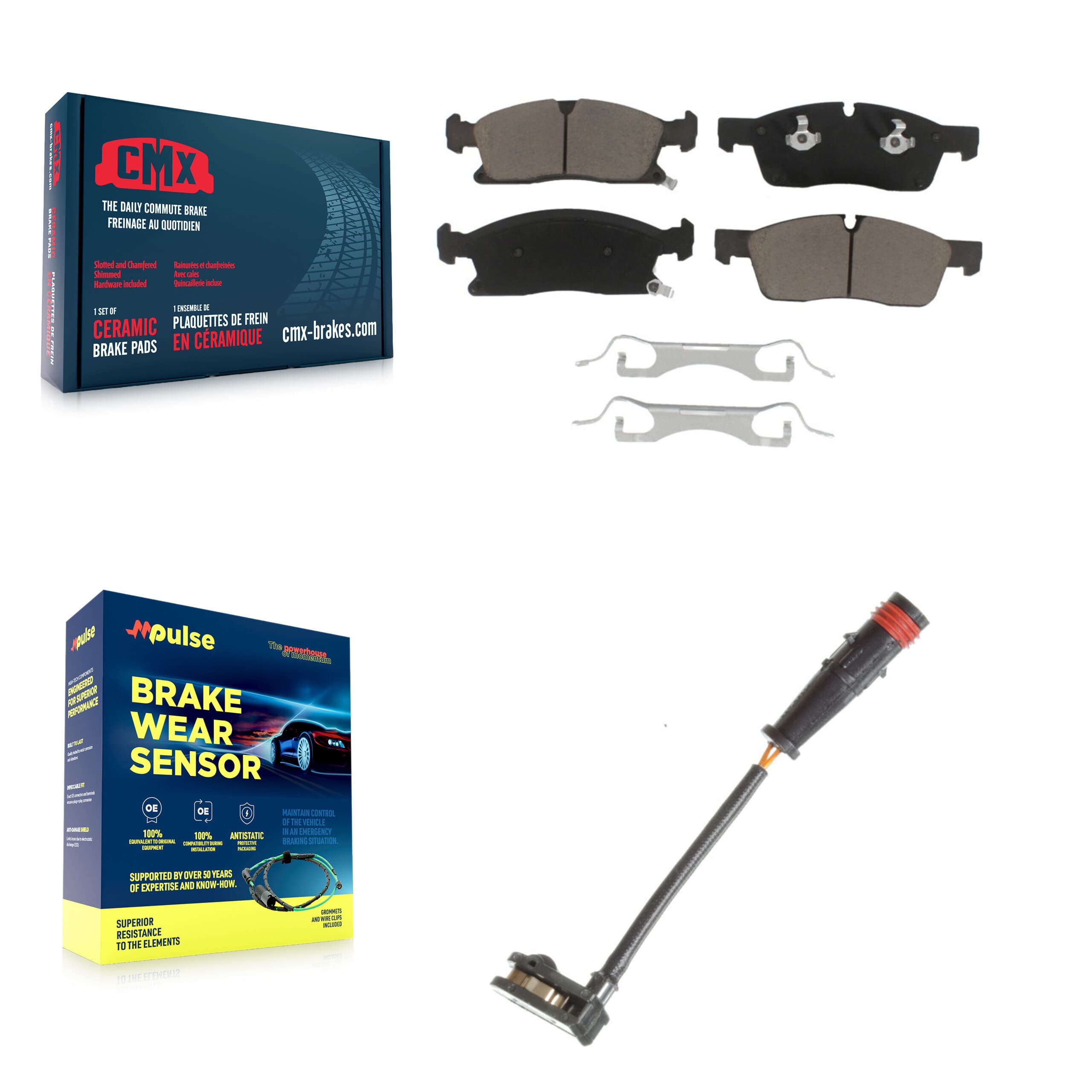 CMX - KCW-100565 - Front Disc Brake Pad Kits image 1