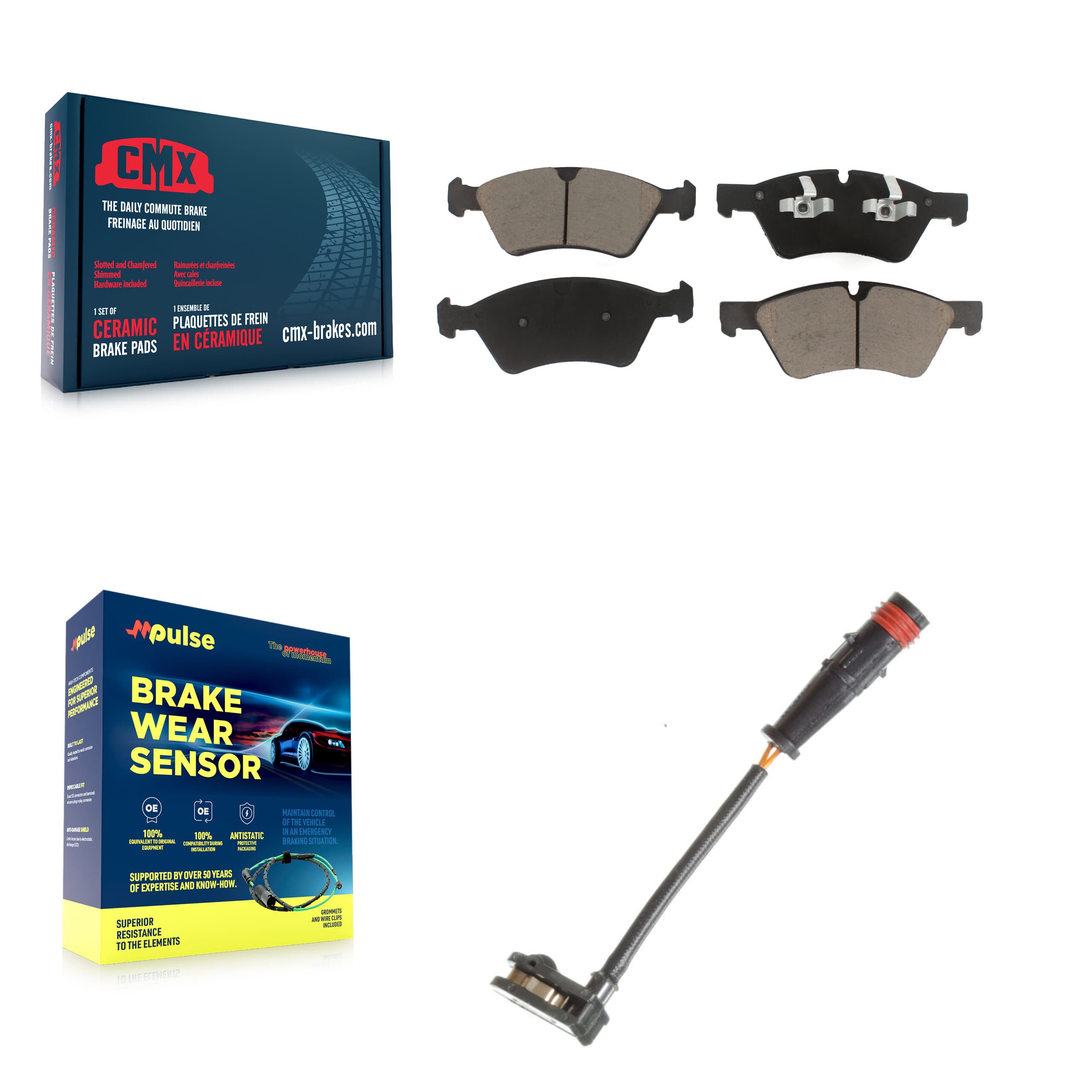 CMX - KCW-100578 - Front Disc Brake Pad Kits image 1