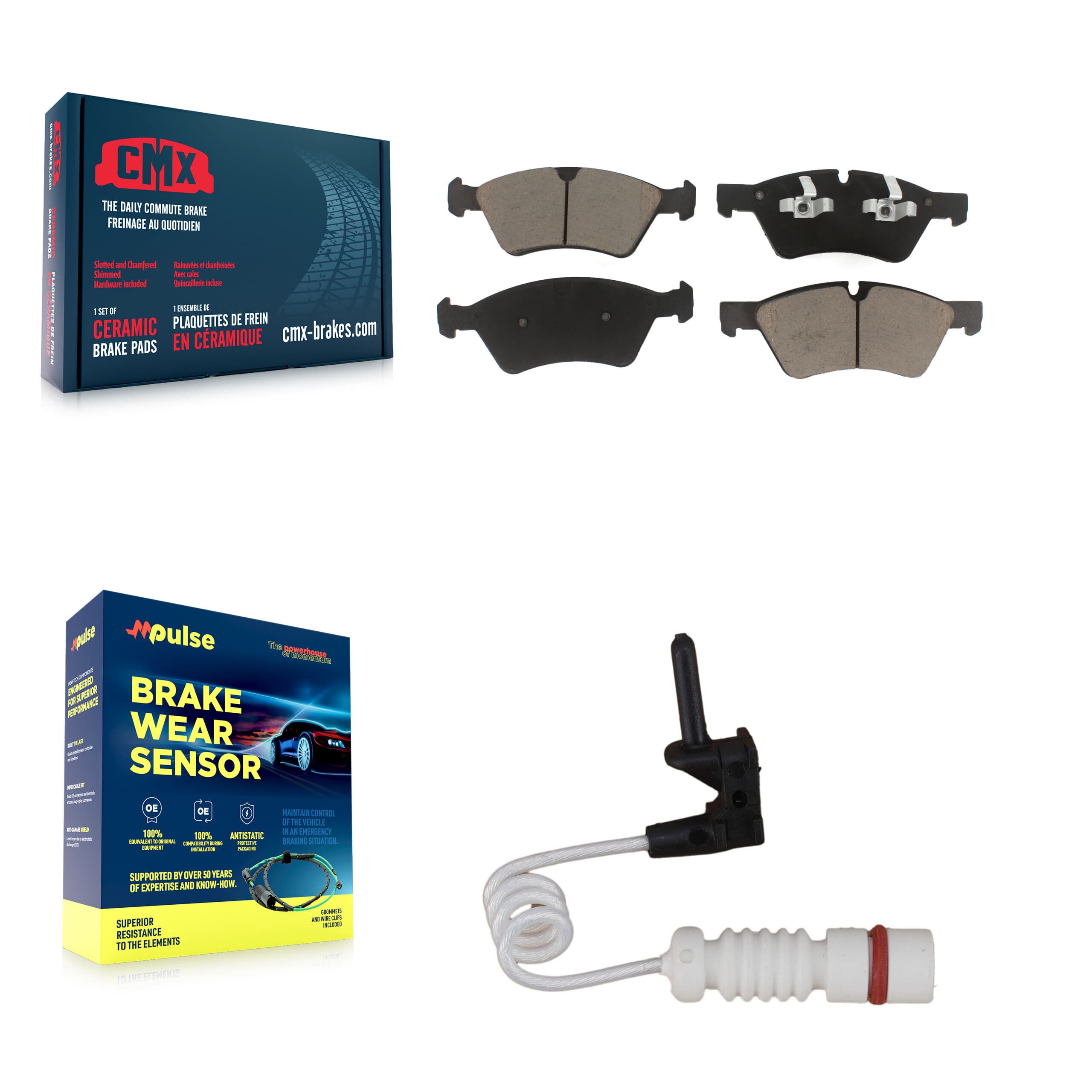 CMX - KCW-100579 - Front Disc Brake Pad Kits image 1