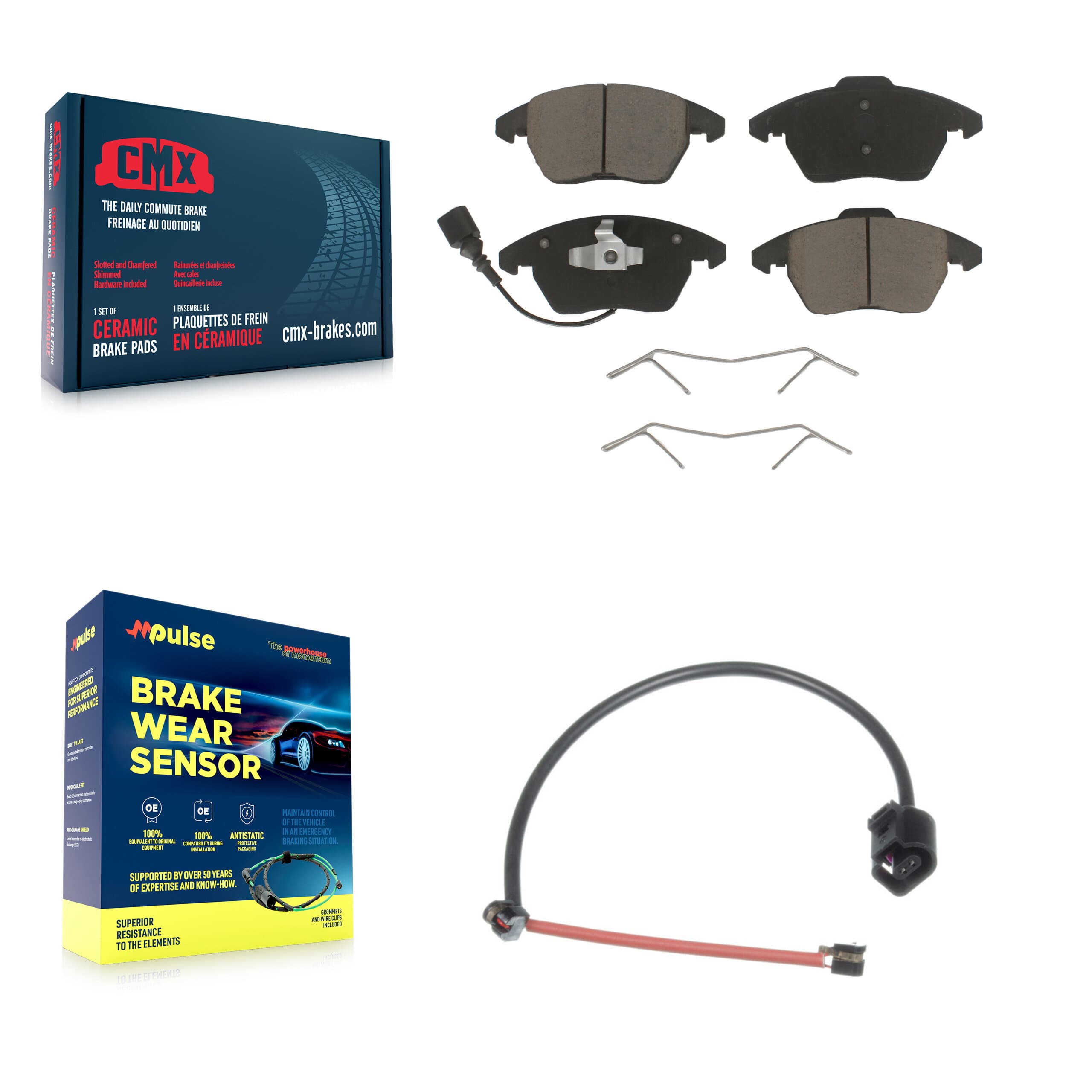 CMX - KCW-100581 - Front Disc Brake Pad Kits image 1
