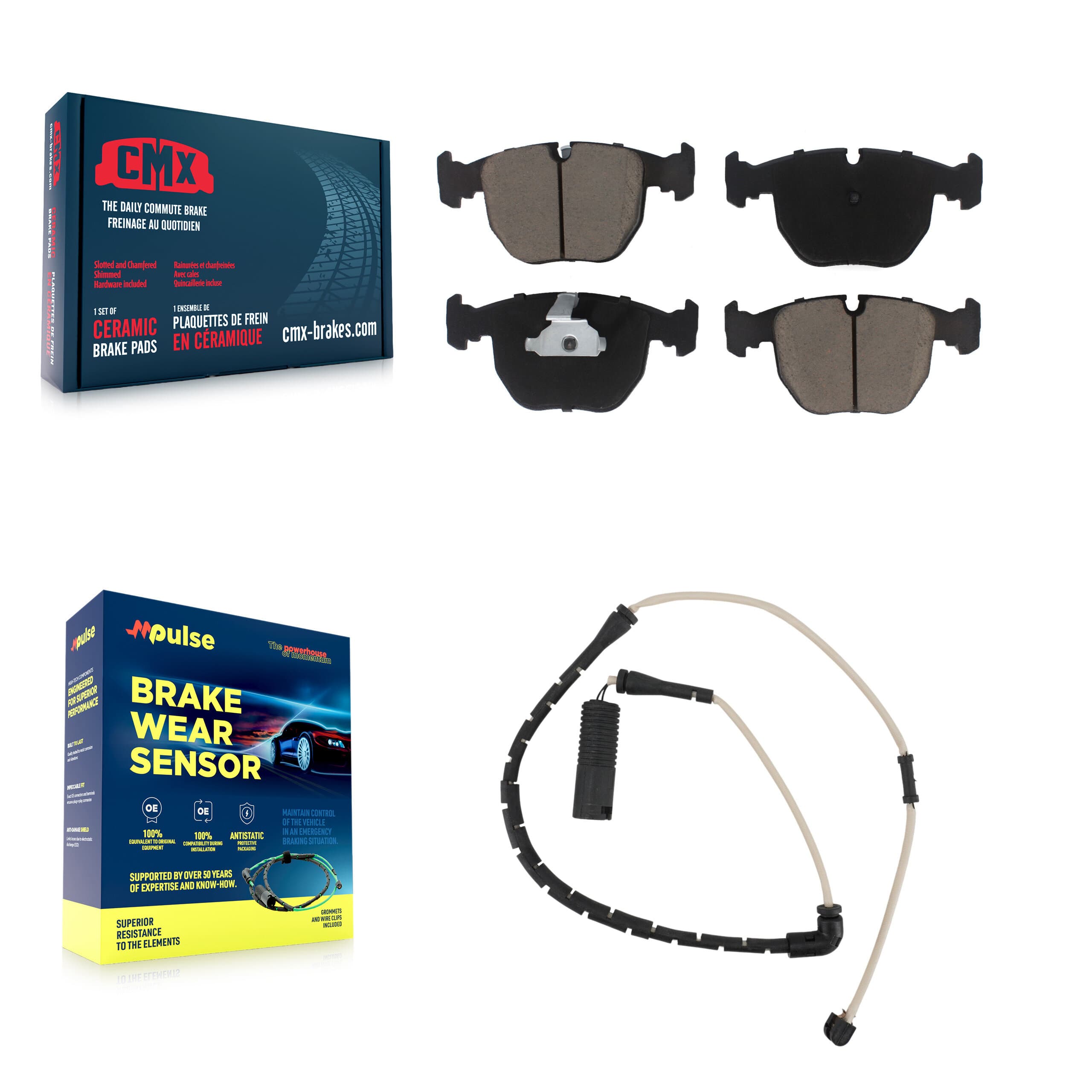 CMX - KCW-100589 - Front Disc Brake Pad Kits image 1