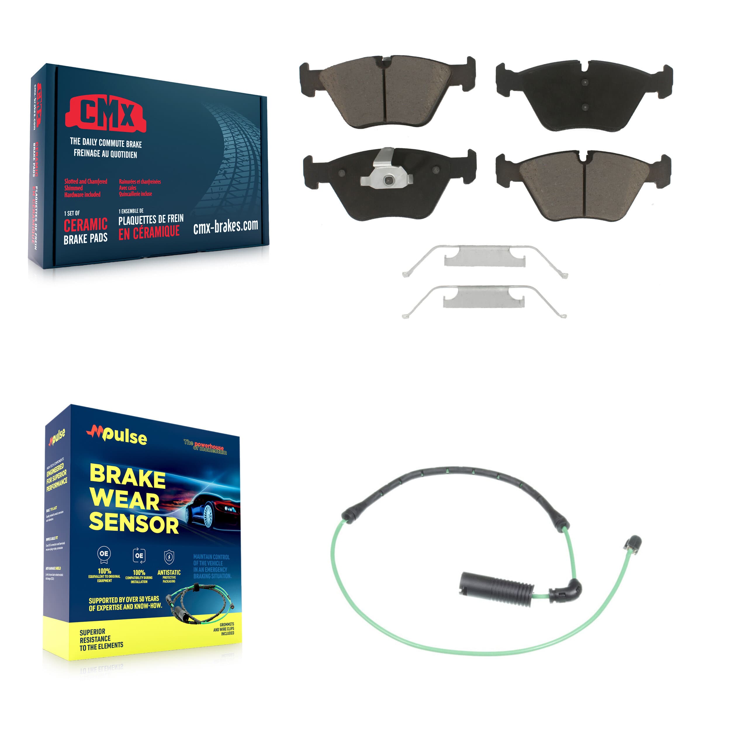 CMX - KCW-100592 - Front Disc Brake Pad Kits image 1