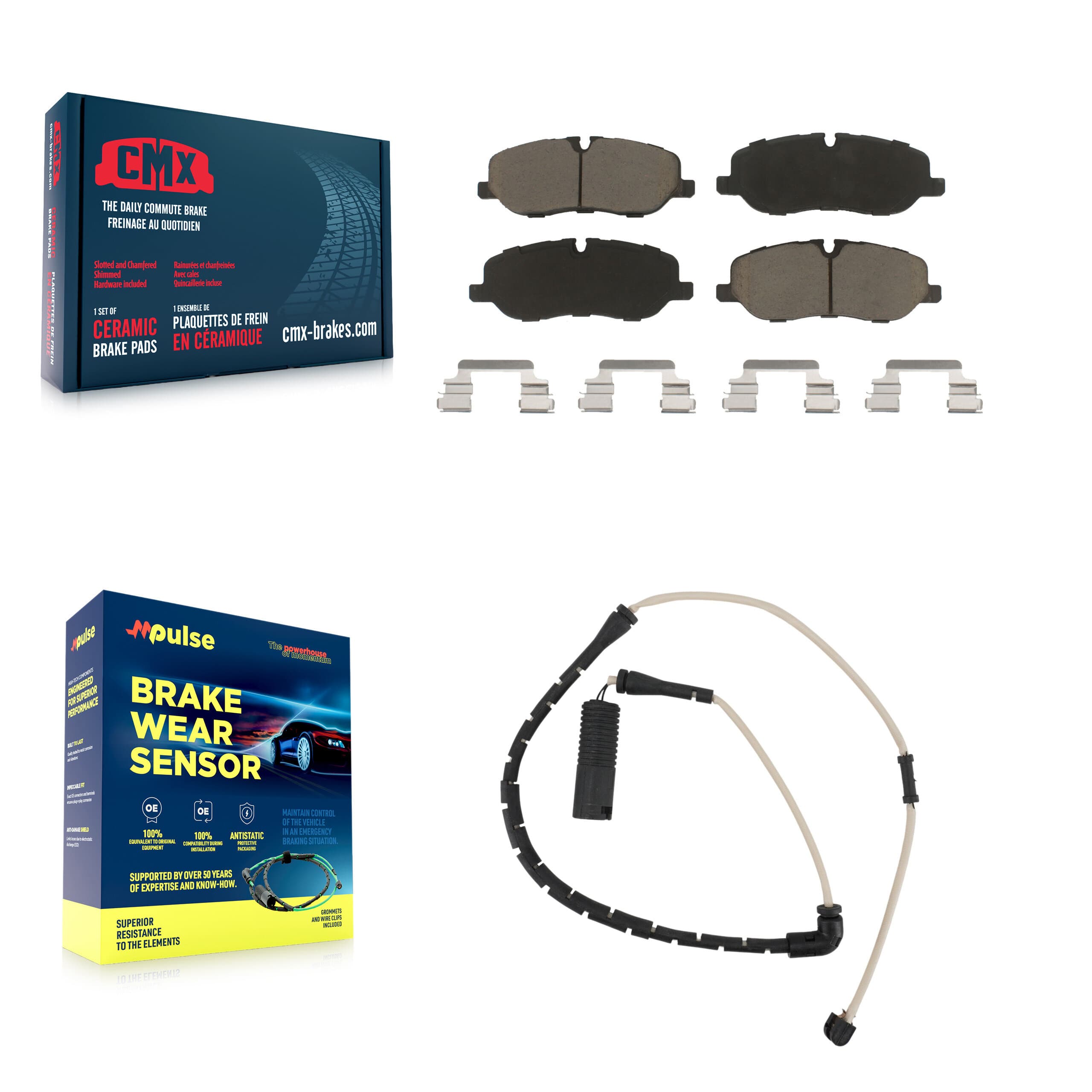 CMX - KCW-100597 - Front Disc Brake Pad Kits image 1