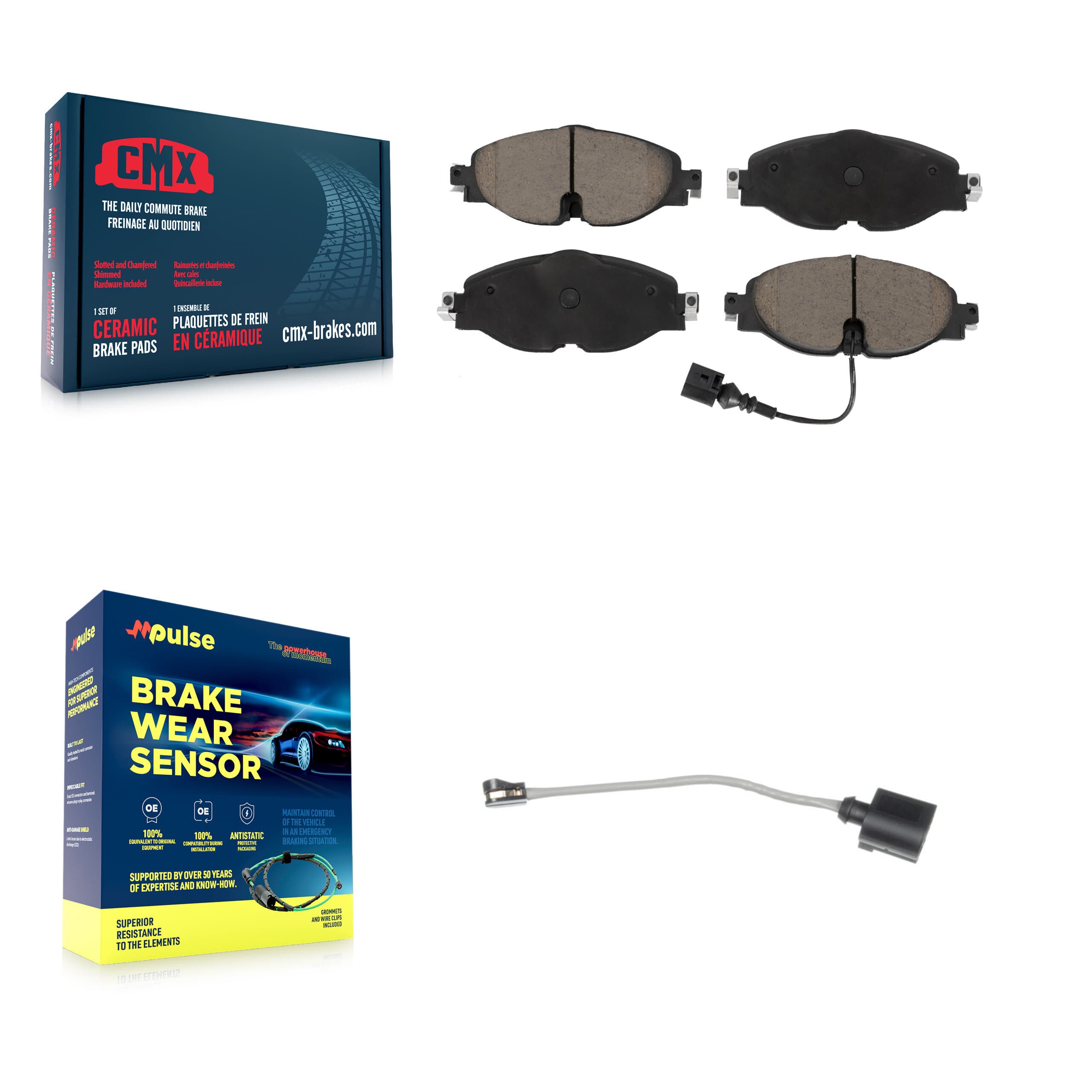 CMX - KCW-100599 - Front Disc Brake Pad Kits image 1