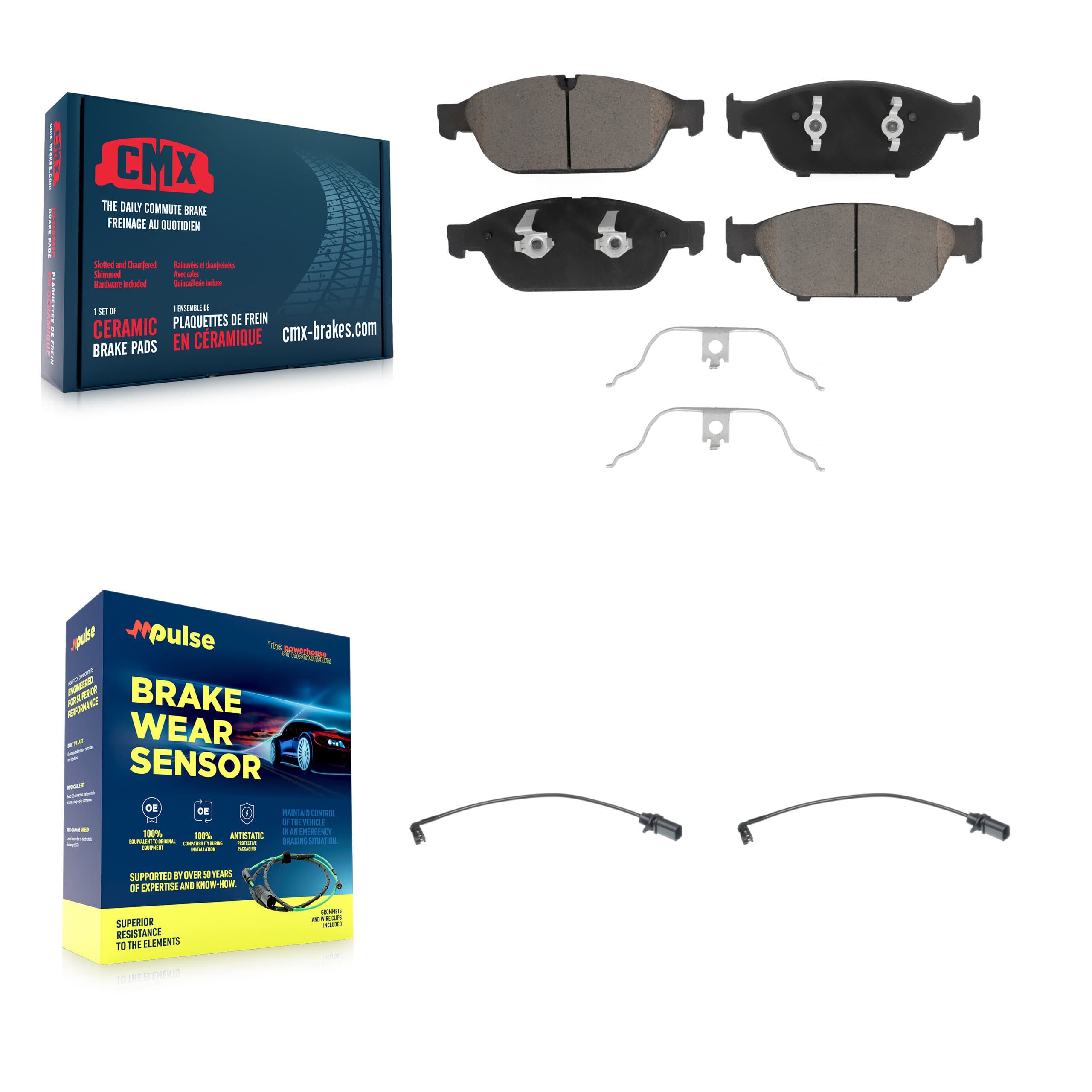 CMX - KCW-100612 - Front Disc Brake Pad Kits image 1