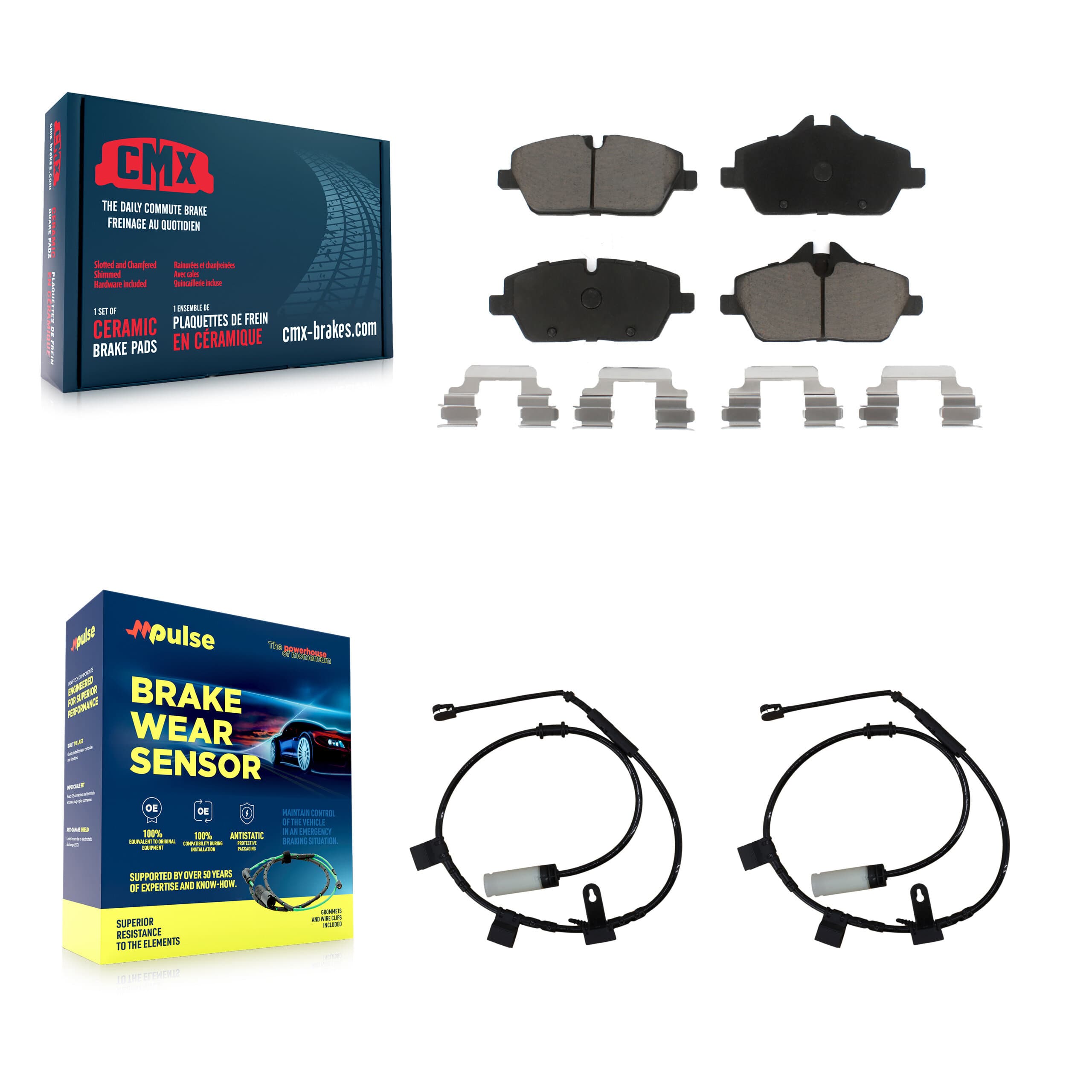 CMX - KCW-100614 - Front Disc Brake Pad Kits image 1